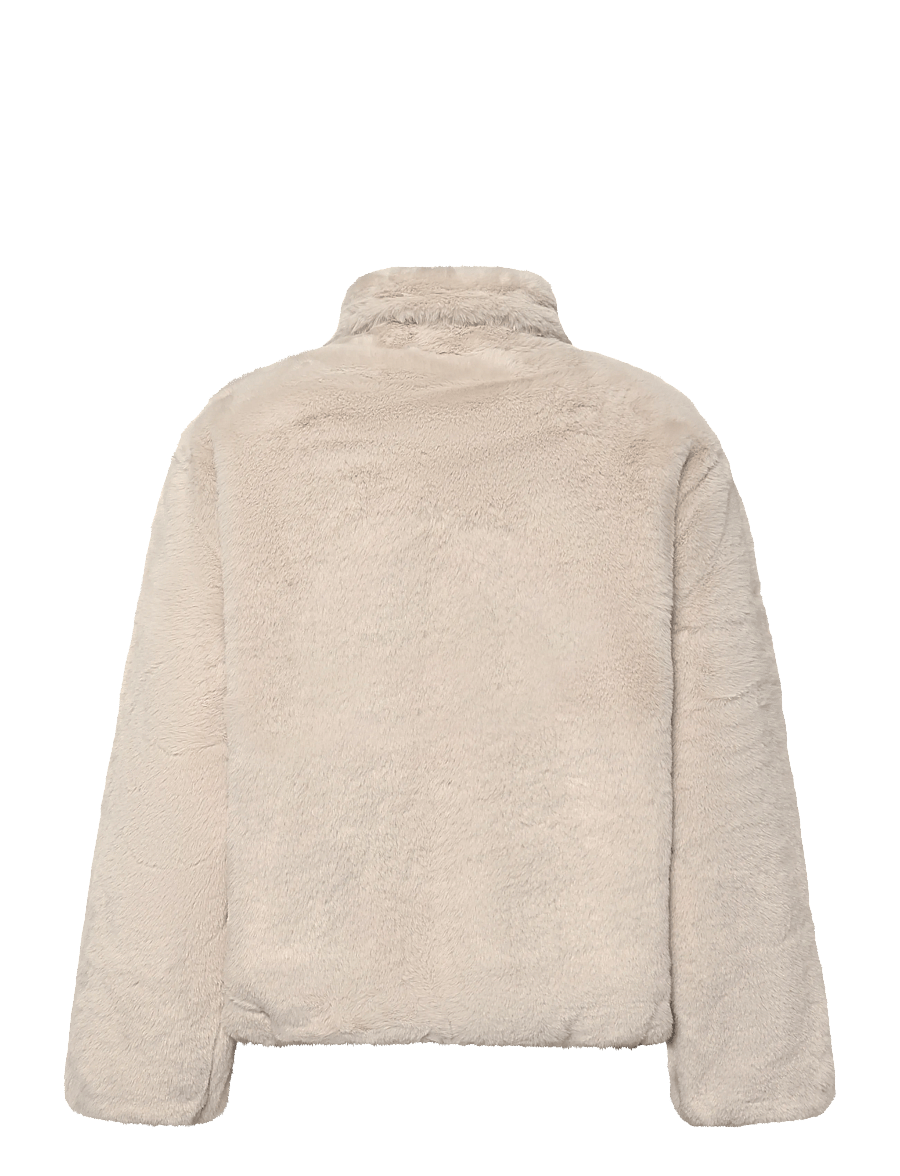 FREE/QUENT - FQFONY-JACKET - faux fur - moonbeam - 1