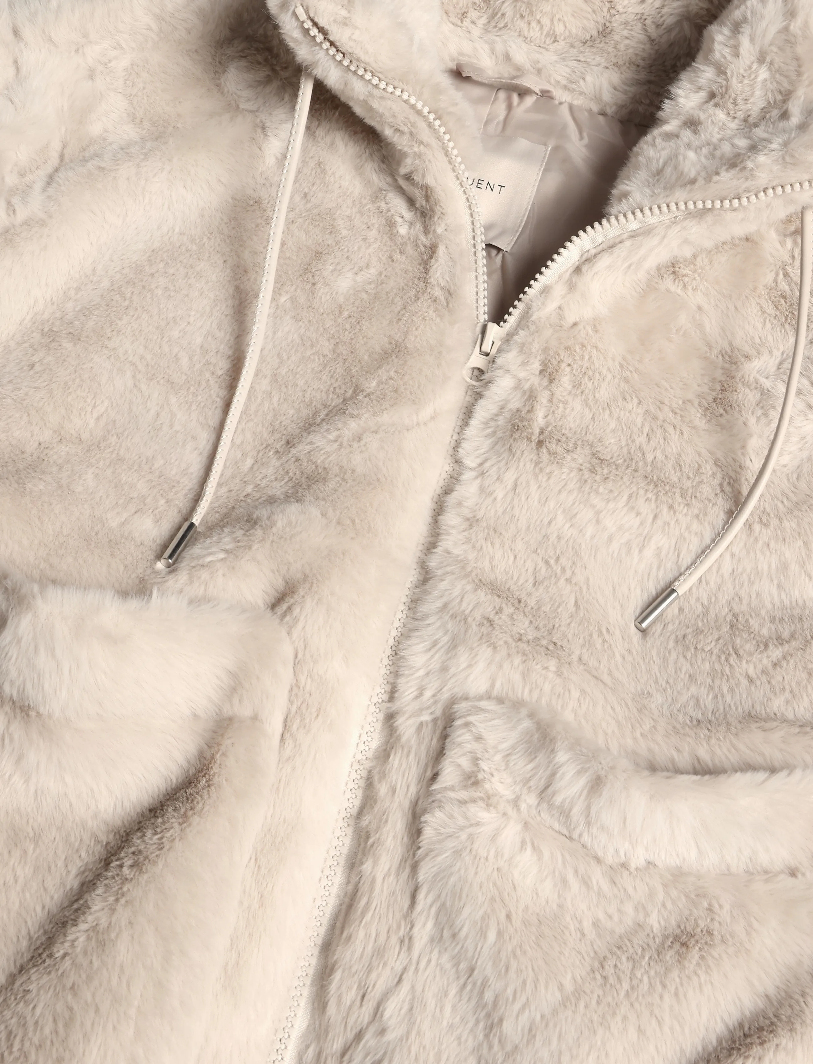 FREE/QUENT - FQFONY-JACKET - kunstpelz - moonbeam - 2