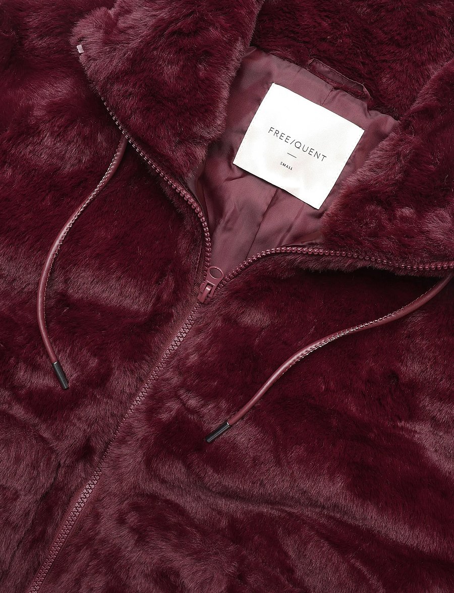 FREE/QUENT - FQFONY-JACKET - kunstkarusnahk - port royale - 2
