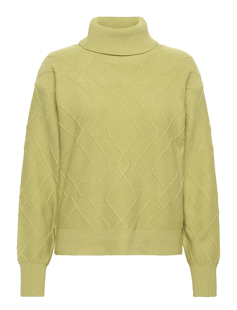 FREE/QUENT - Pullover from Freequent in a soft, knitted material with a lovely pattern. The p - pullover - fern - 0