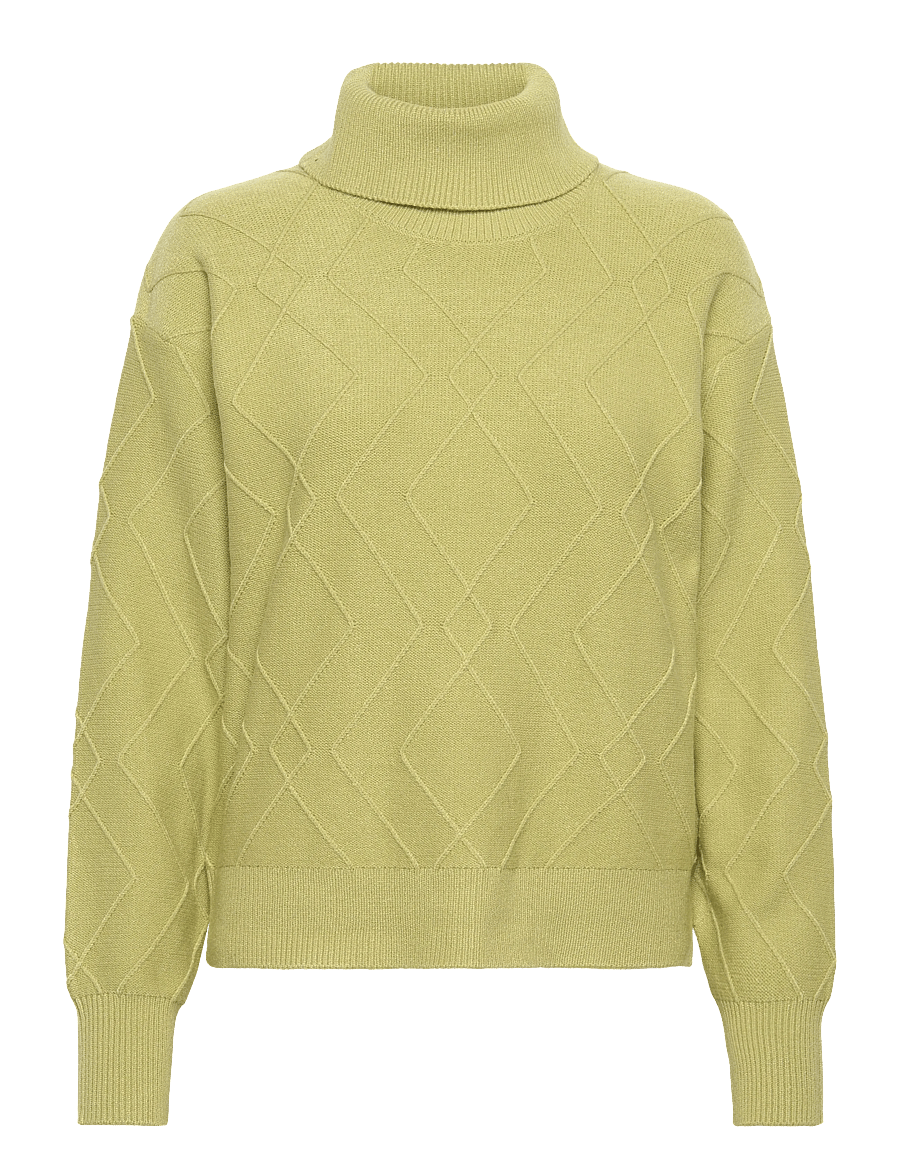 FREE/QUENT - Pullover from Freequent in a soft, knitted material with a lovely pattern. The p - pulls - fern - 0