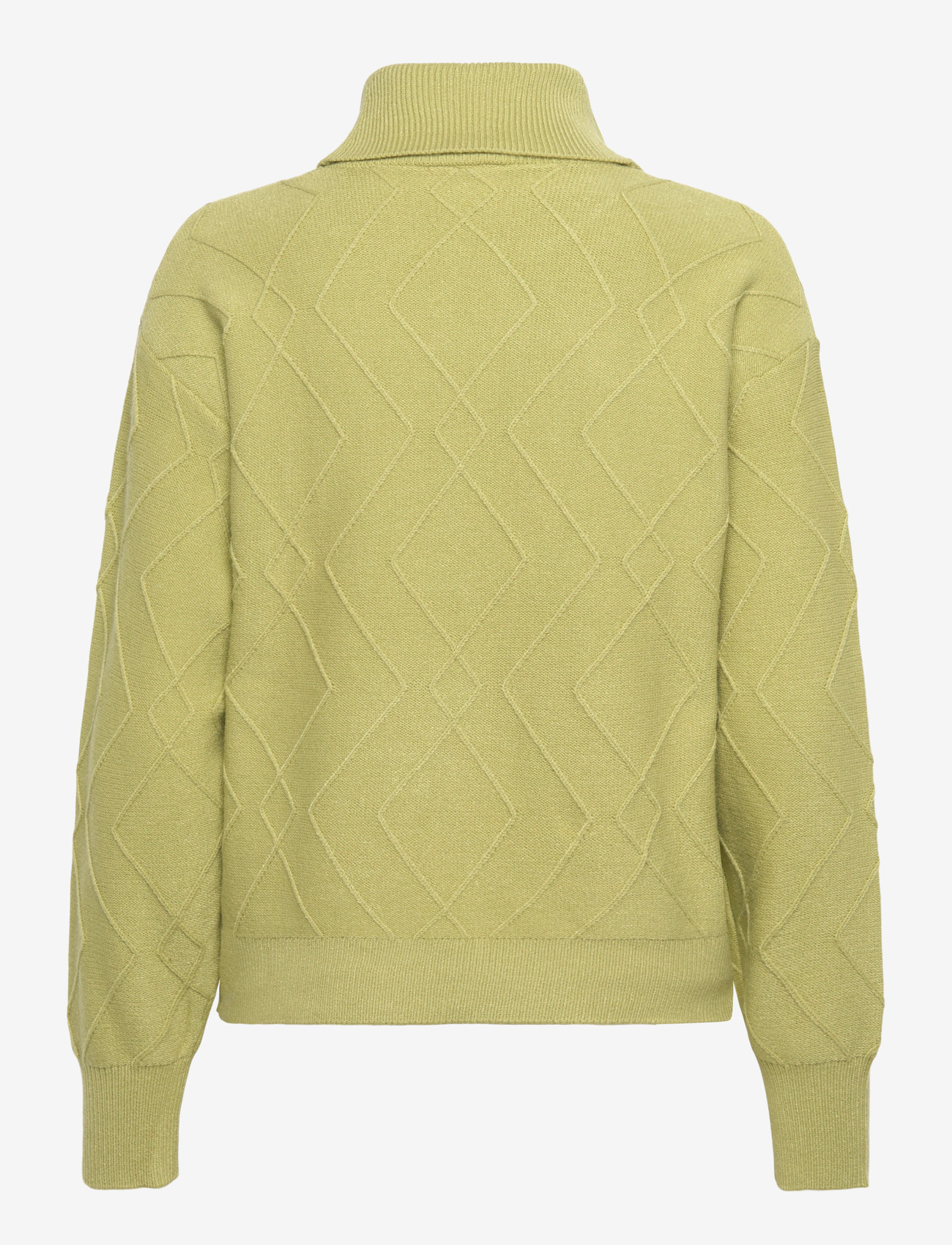 FREE/QUENT - Pullover from Freequent in a soft, knitted material with a lovely pattern. The p - stickade tröjor - fern - 1