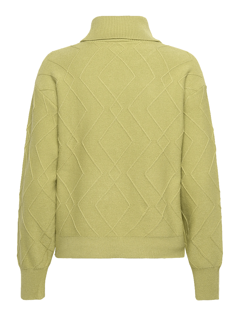 FREE/QUENT - Pullover from Freequent in a soft, knitted material with a lovely pattern. The p - pullover - fern - 1