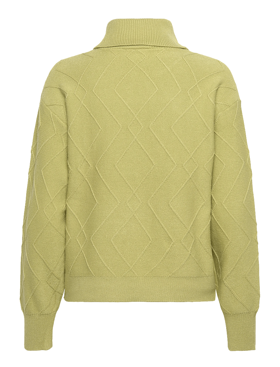 FREE/QUENT - Pullover from Freequent in a soft, knitted material with a lovely pattern. The p - pulls - fern - 1
