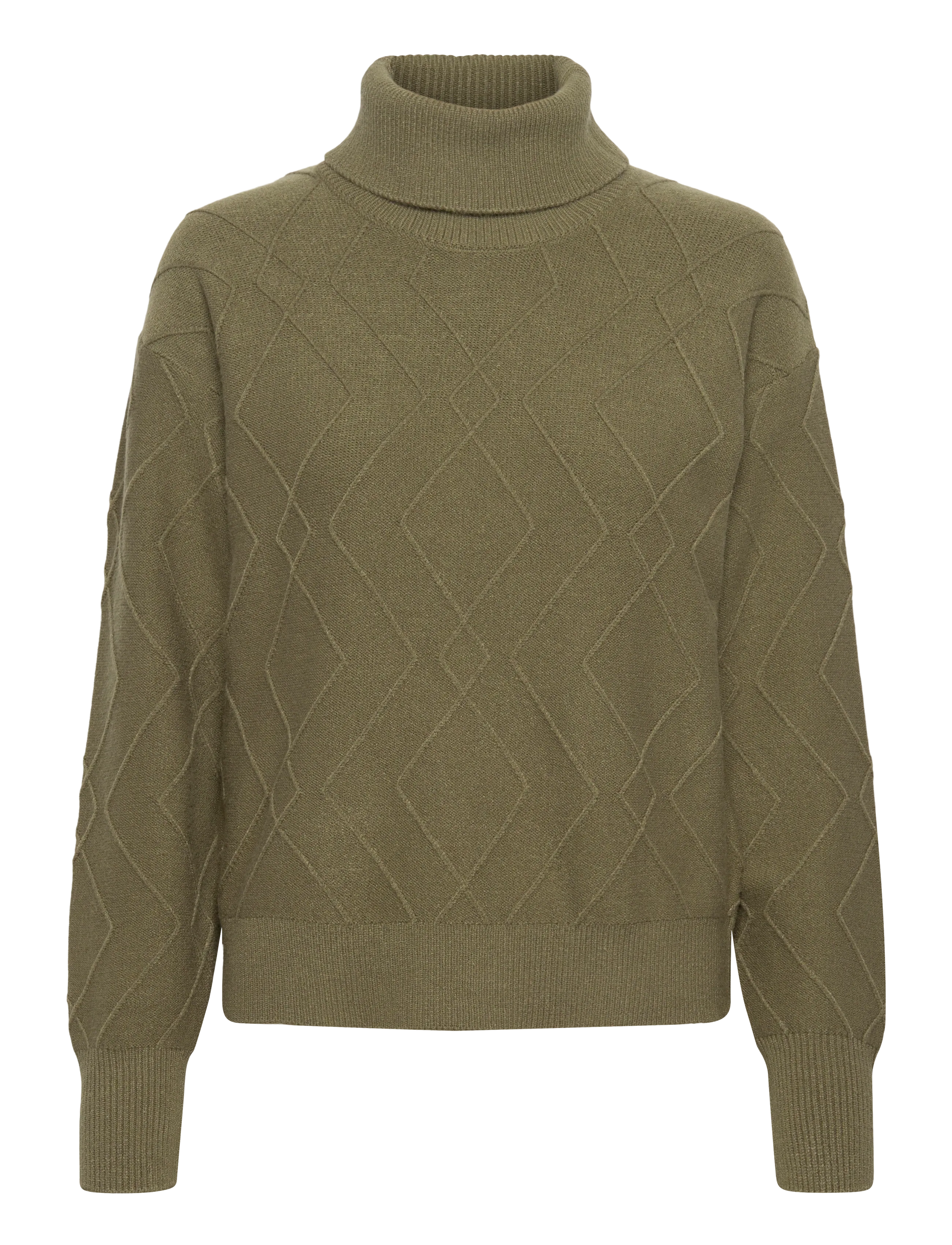 Pullover from Freequent in a soft, knitted material with a lovely pattern. The p - WINTER MOSS