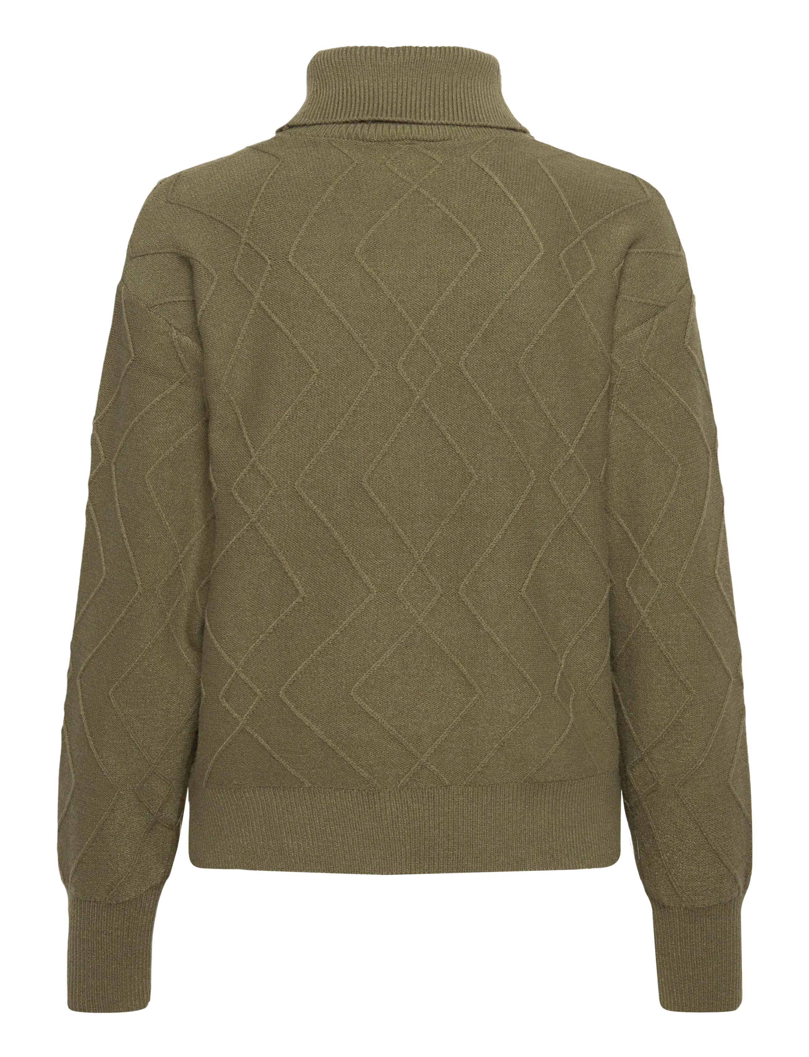 FREE/QUENT - Pullover from Freequent in a soft, knitted material with a lovely pattern. The p - megztiniai - winter moss - 1