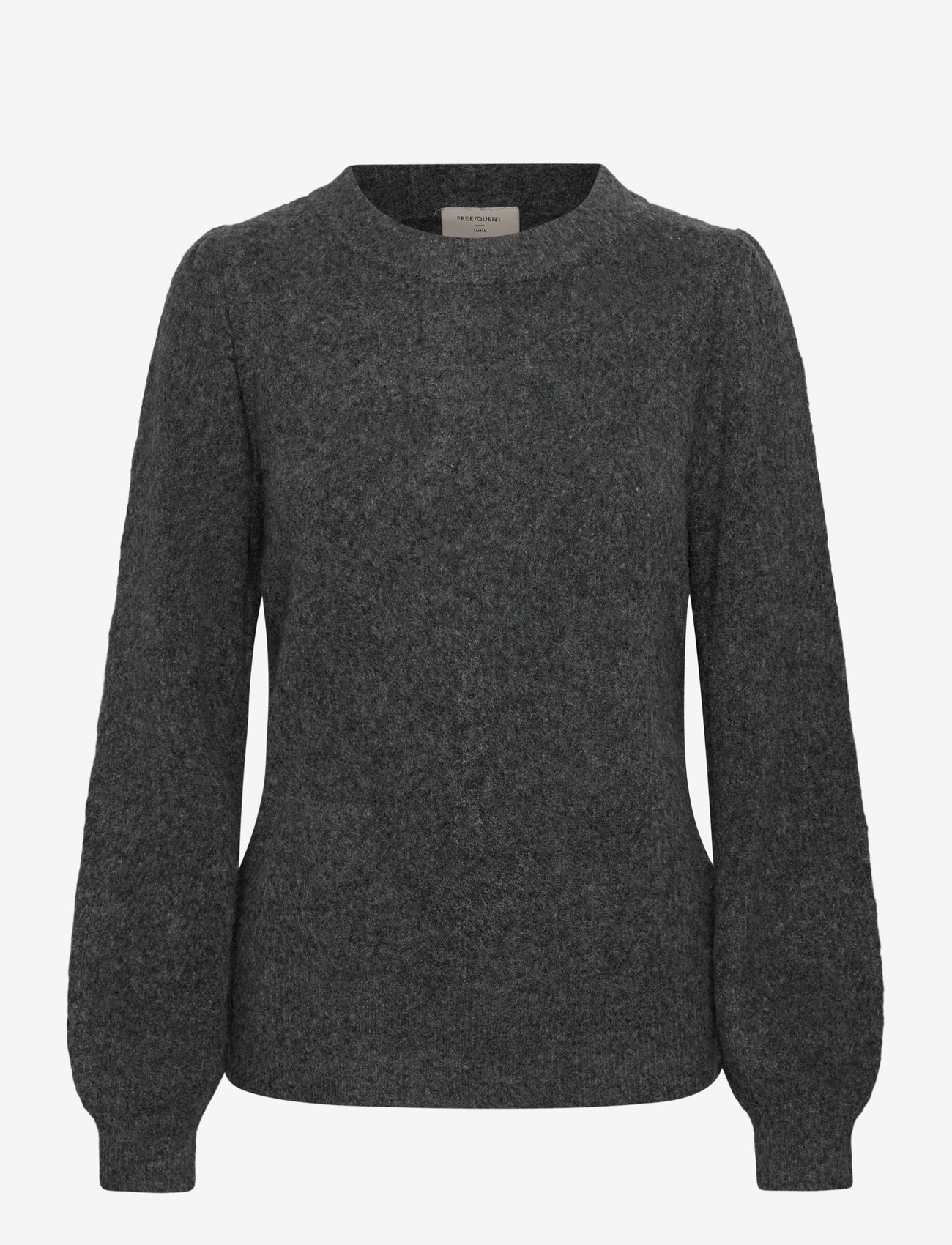 FREE/QUENT - FQGRSEVALIN-PULLOVER - autumn clothing - dark grey melange - 0