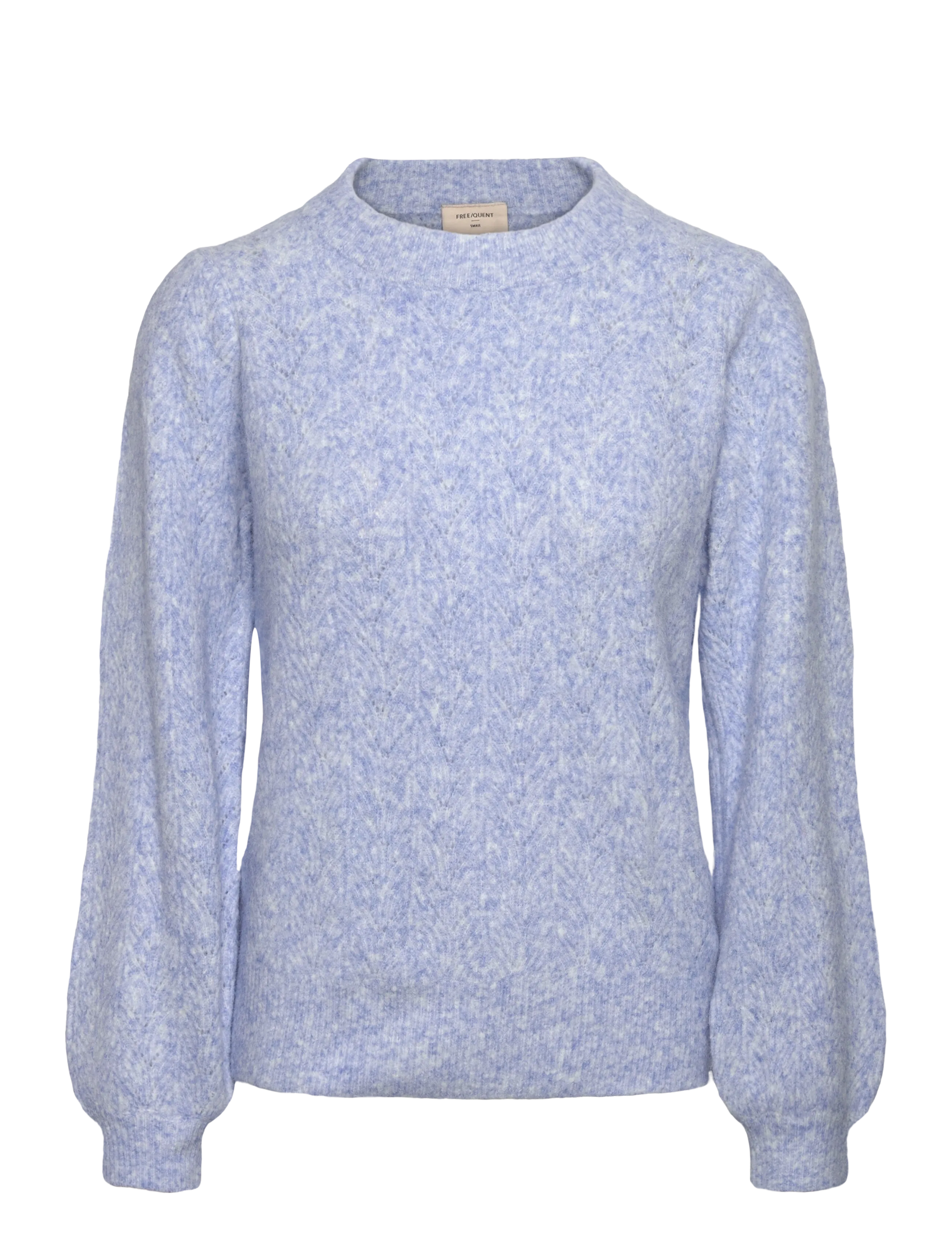 FREE/QUENT FQGRSEVALIN-PULLOVER - Pullover - SERENITY MELANGE / blue
