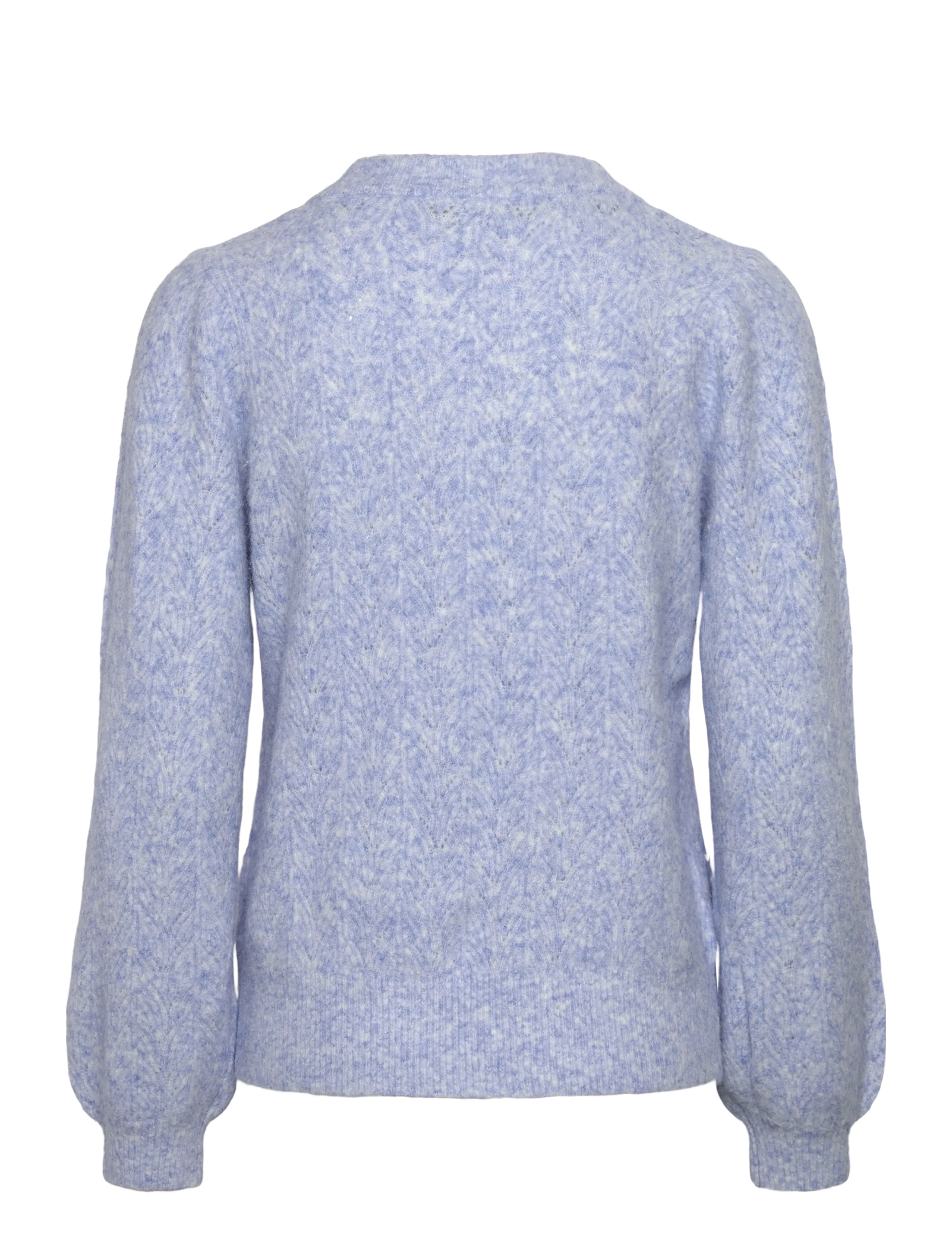 FREE/QUENT - FQGRSEVALIN-PULLOVER - striktrøjer - serenity melange - 2