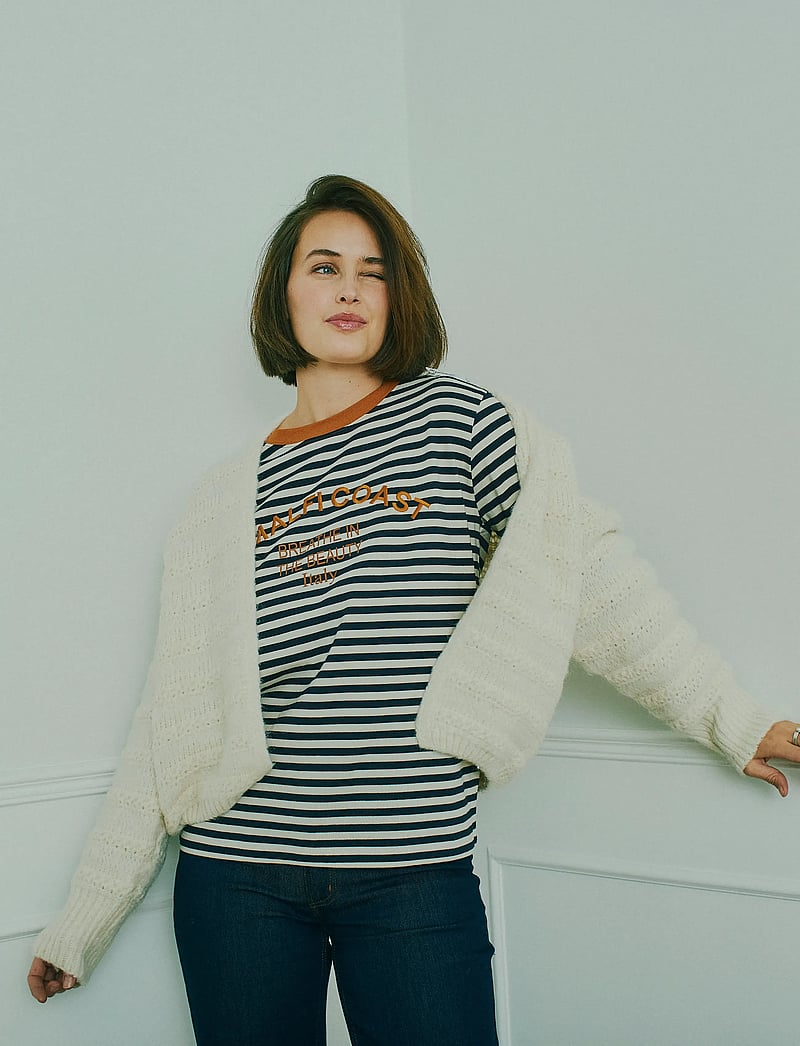 FREE/QUENT - FQJEMMA- TEE - pikkade varrukatega alussärgid - salute w. moonbeam - 0