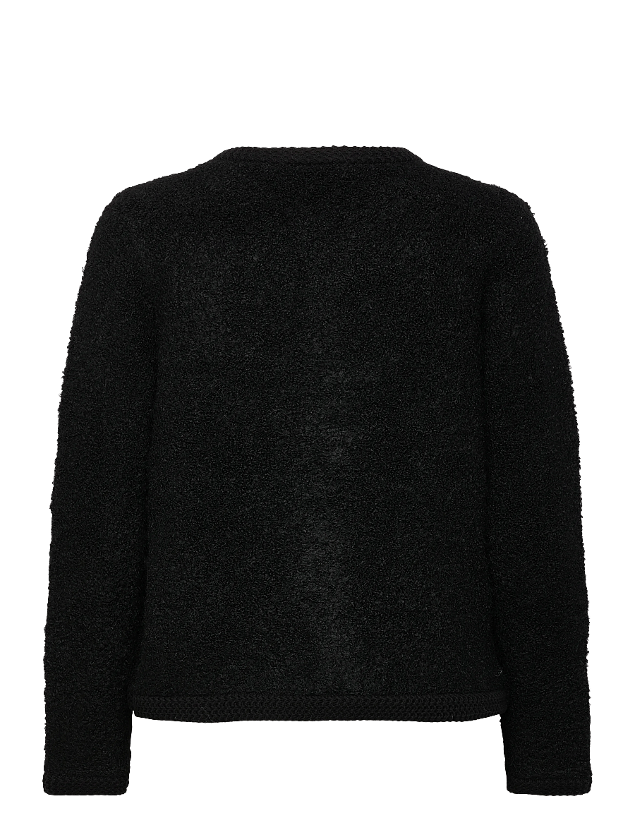 FREE/QUENT - FQGRSCHRISTA-CARDIGAN - gilets - black - 1