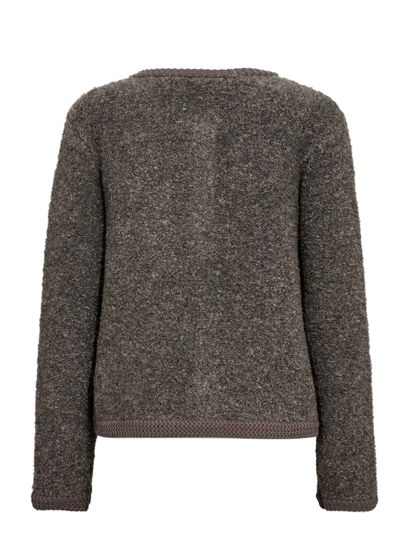 FREE/QUENT - FQGRSCHRISTA-CARDIGAN - cardigans - morel melange - 2