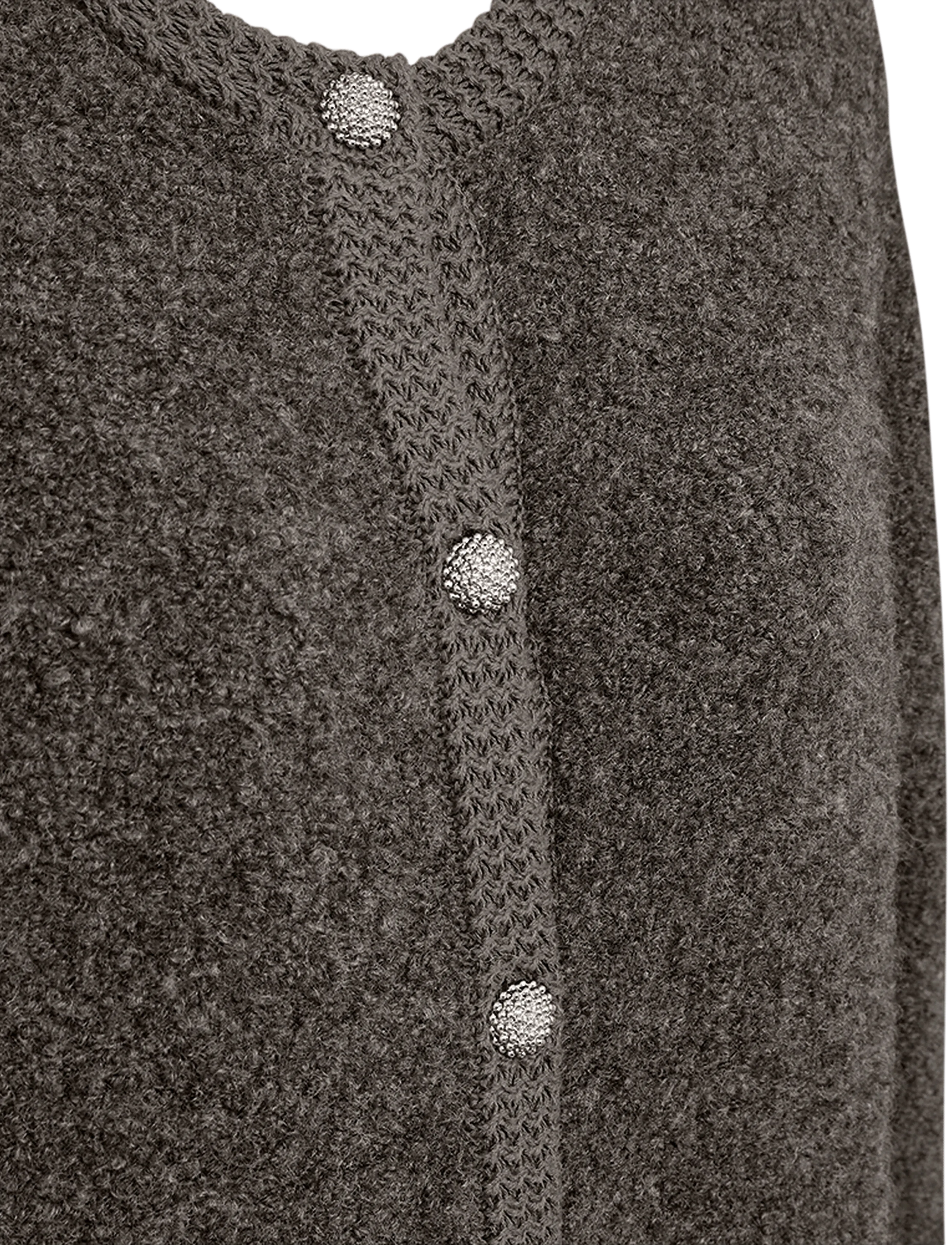 FREE/QUENT - FQGRSCHRISTA-CARDIGAN - cardigans - morel melange - 4