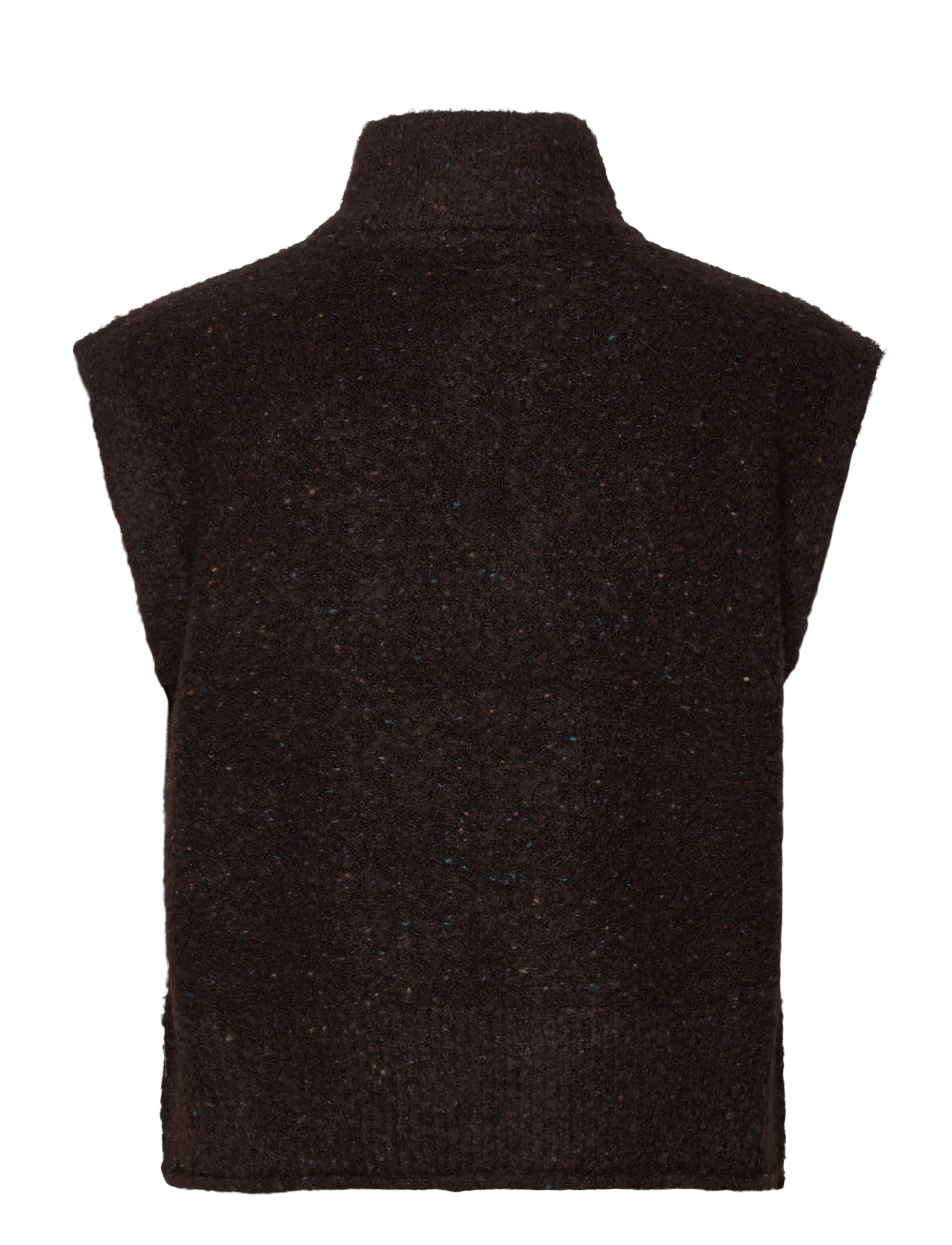 FREE/QUENT - FQGRSNEMES-WAISTCOAT - strikveste - coffee bean melange - 1