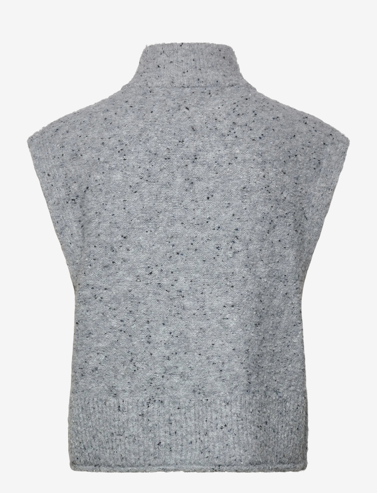 FREE/QUENT - Waistcoat - herbstliche kleidung - med. grey melange - 1