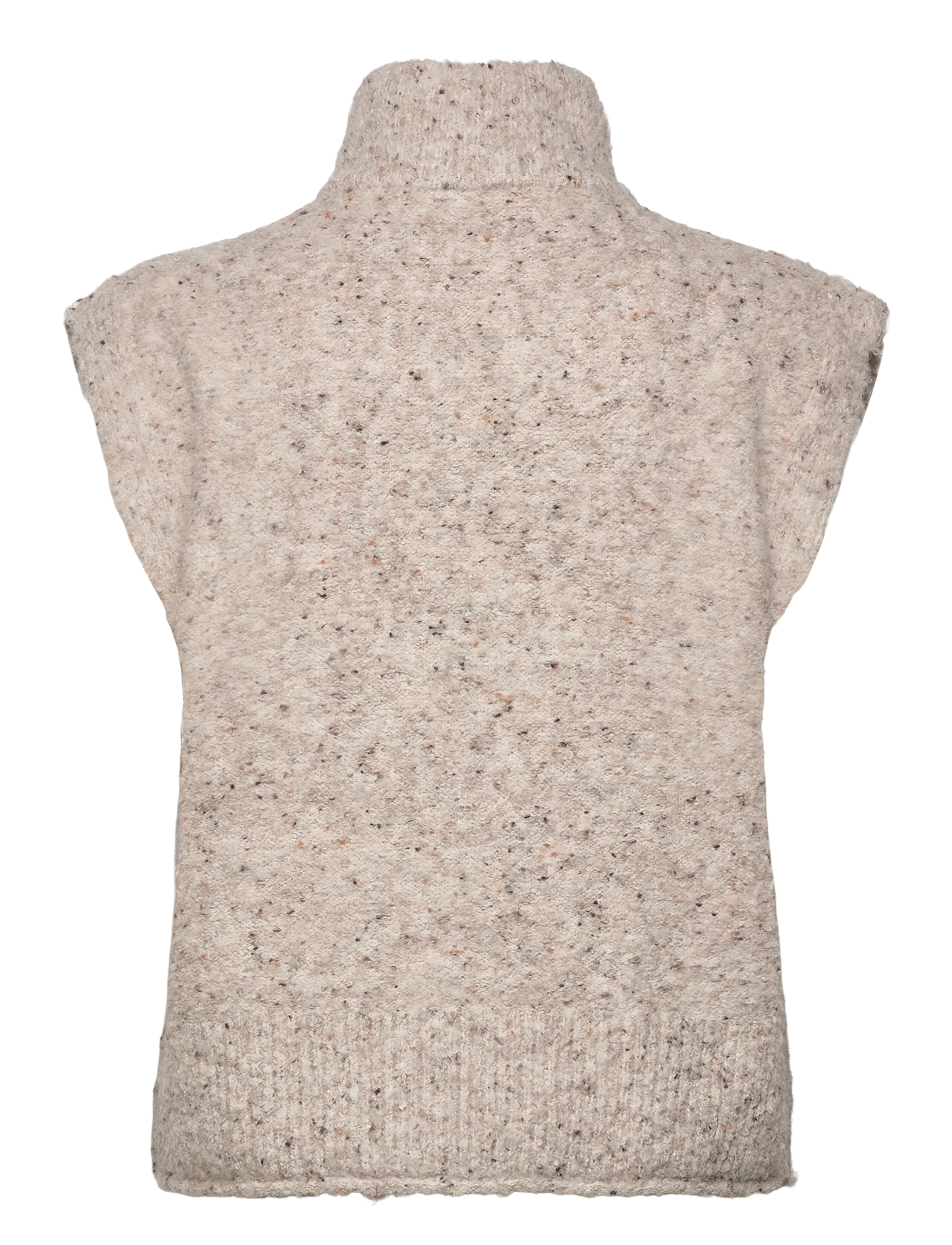 FREE/QUENT - FQGRSNEMES-WAISTCOAT - strikveste - moonbeam melange - 2