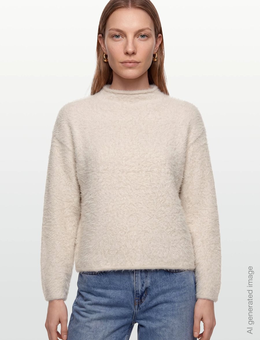 FREE/QUENT - Pullover - polotröjor - moonbeam - 3