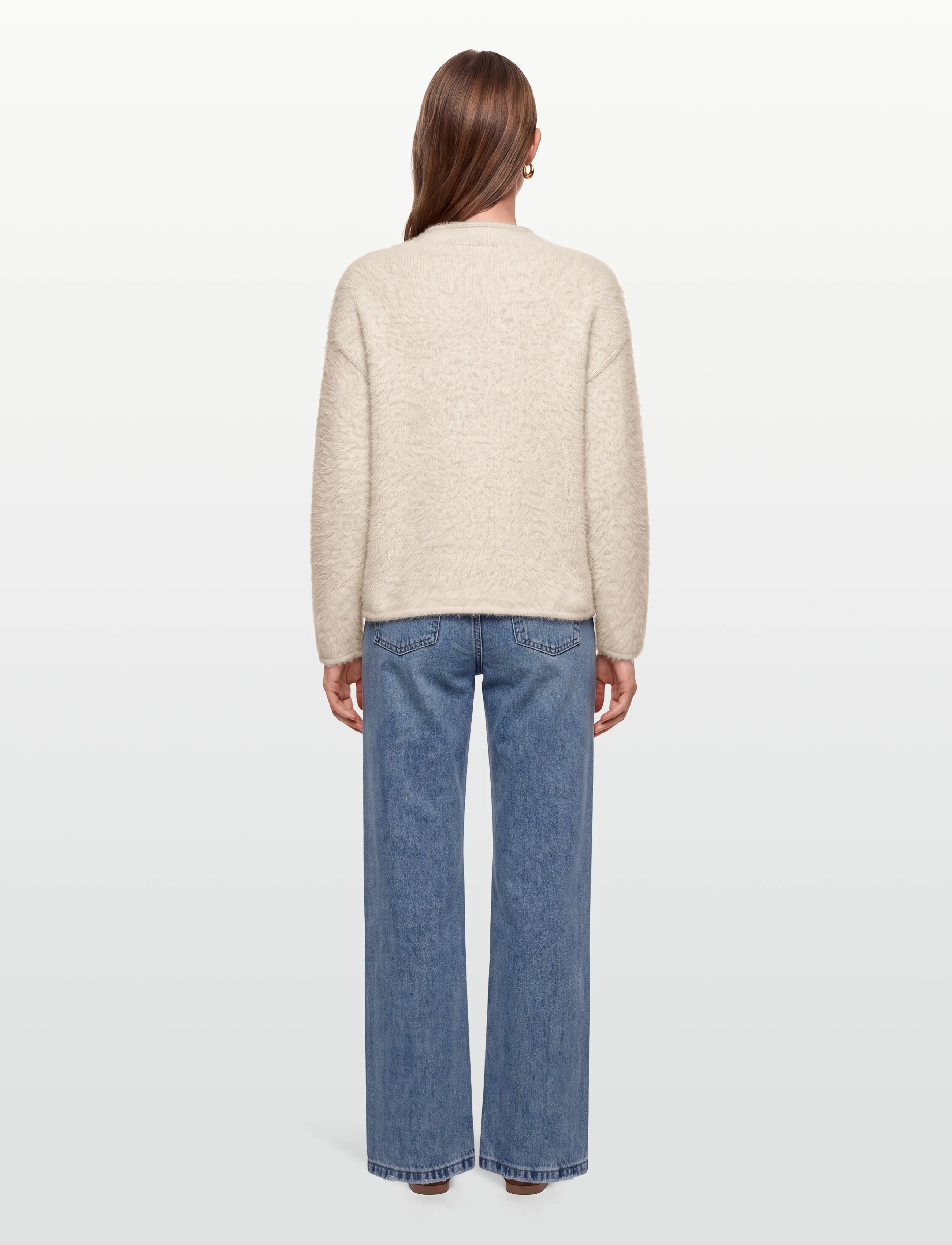 FREE/QUENT - FQCAT-PULLOVER - turtleneck - moonbeam - 4