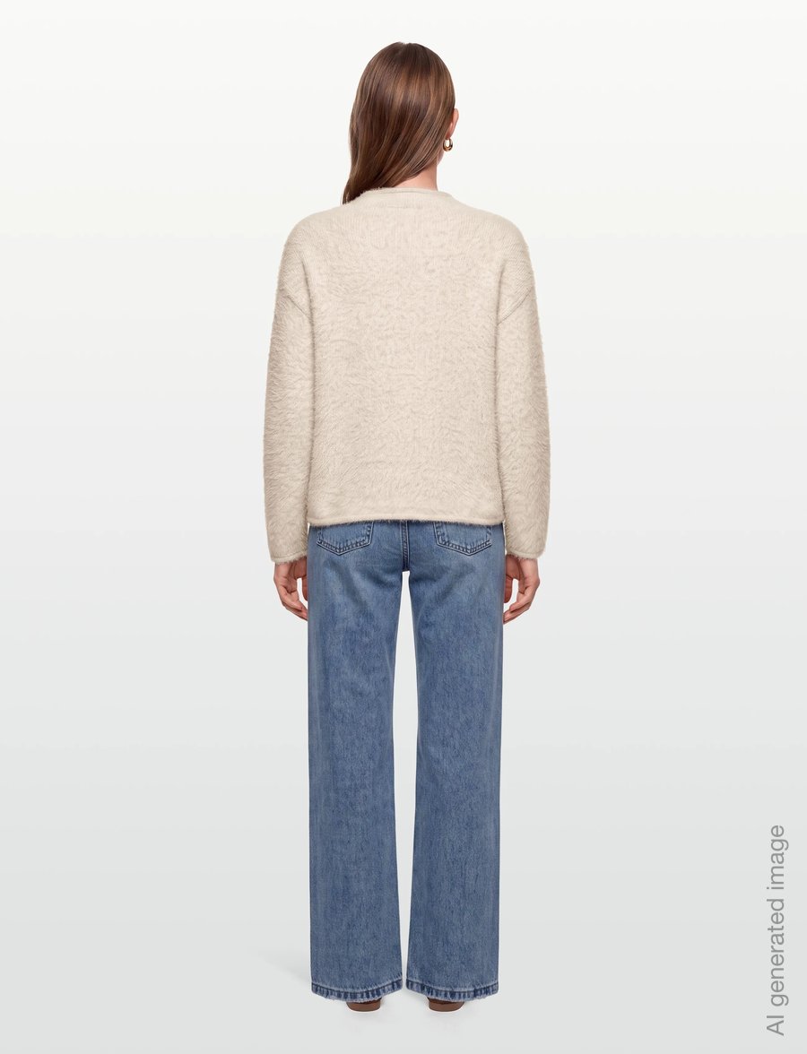 FREE/QUENT - Pullover - polotröjor - moonbeam - 4