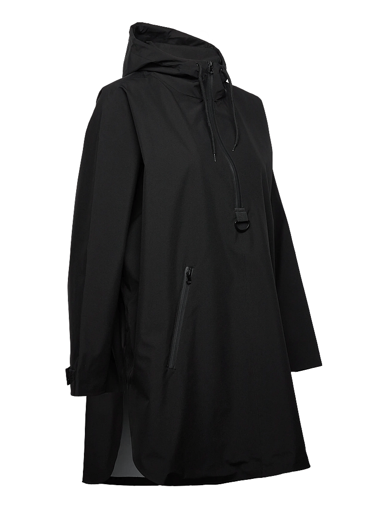 FREE/QUENT - Long poncho - black - 2