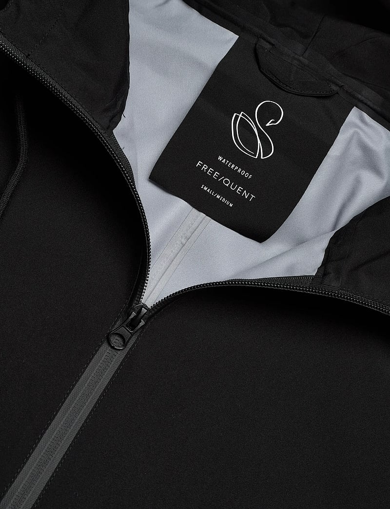 FREE/QUENT - Long poncho - black - 4