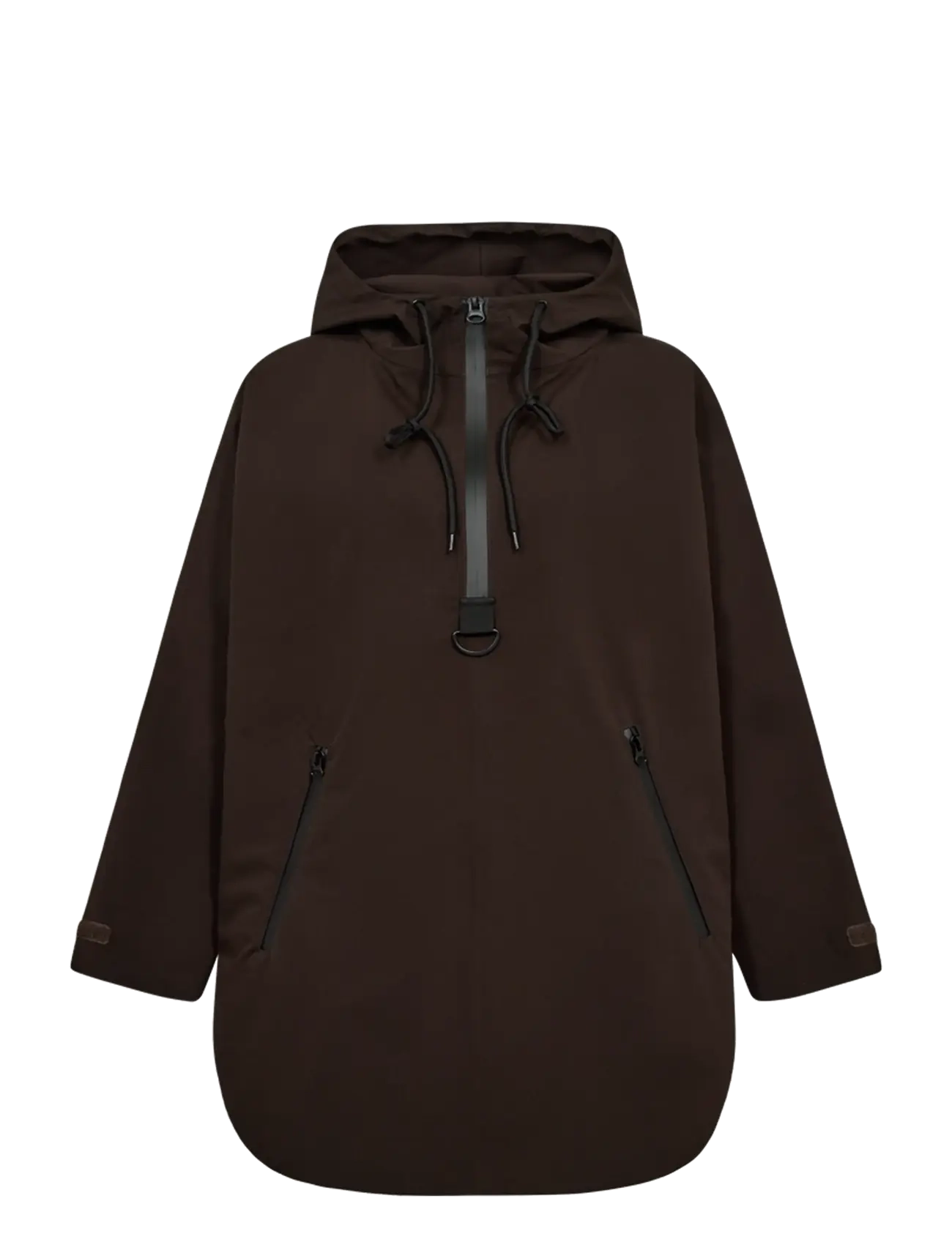 FREE/QUENT FQMOW-PONCHO - Regenmäntel - MOLE / brown