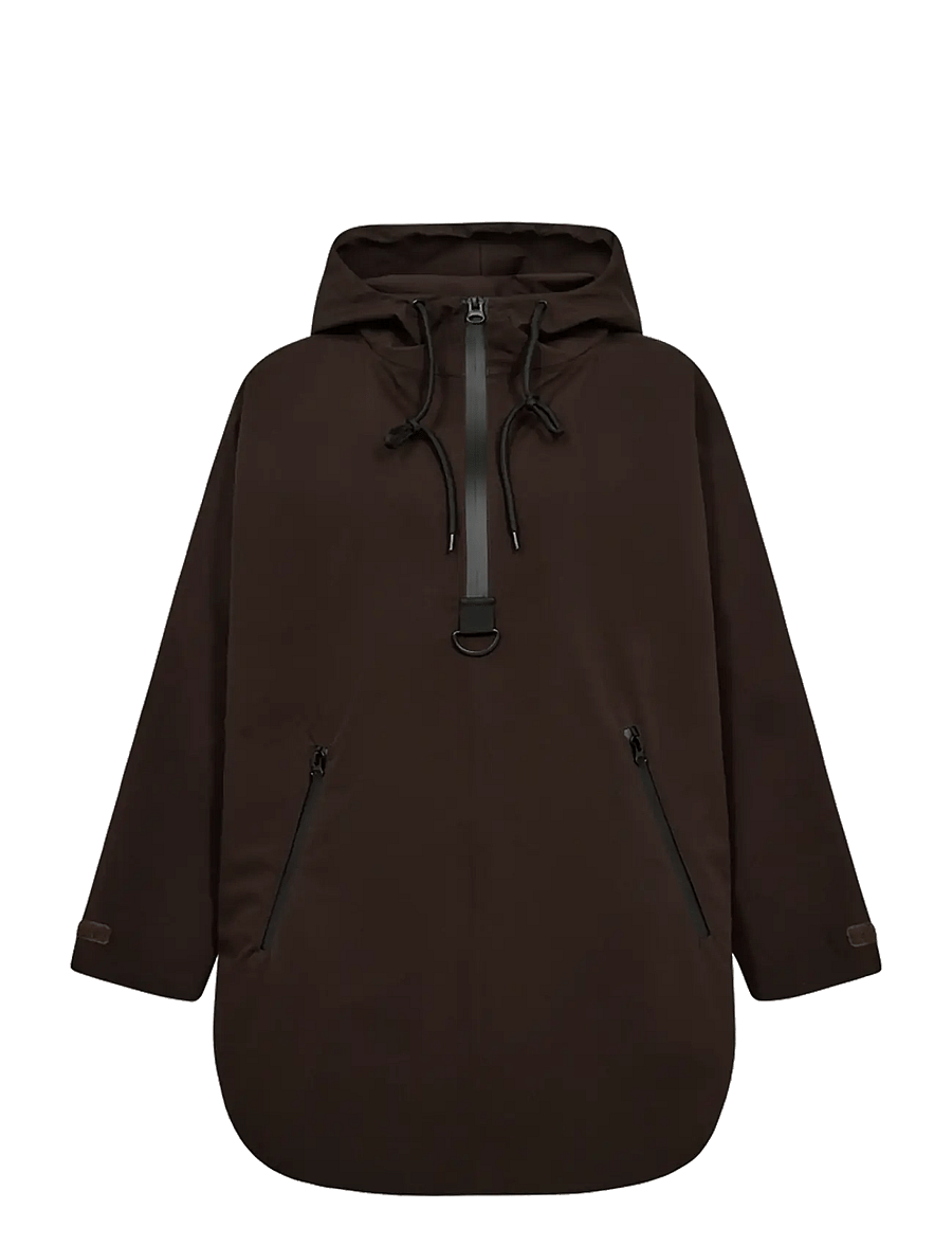 FREE/QUENT - FQMOW-PONCHO - regenmäntel - mole - 0
