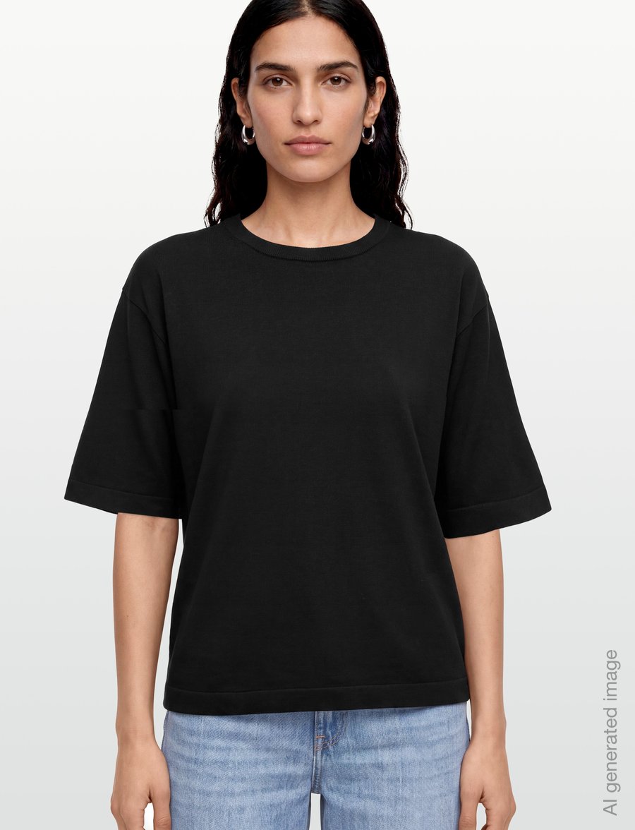 FREE/QUENT - FQCONNY-PULLOVER - striktrøjer - black - 3