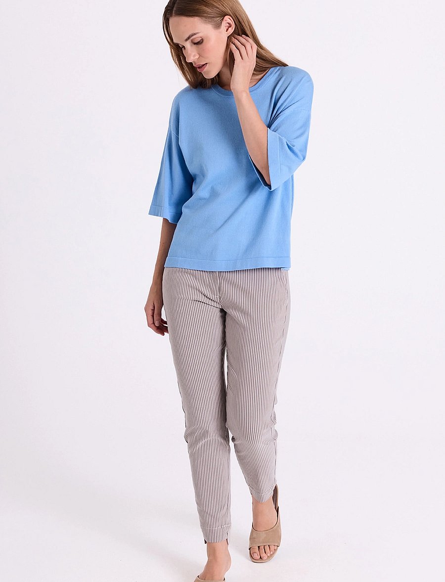 FREE/QUENT - FQCONNY-PULLOVER - džemperi - vista blue - 0