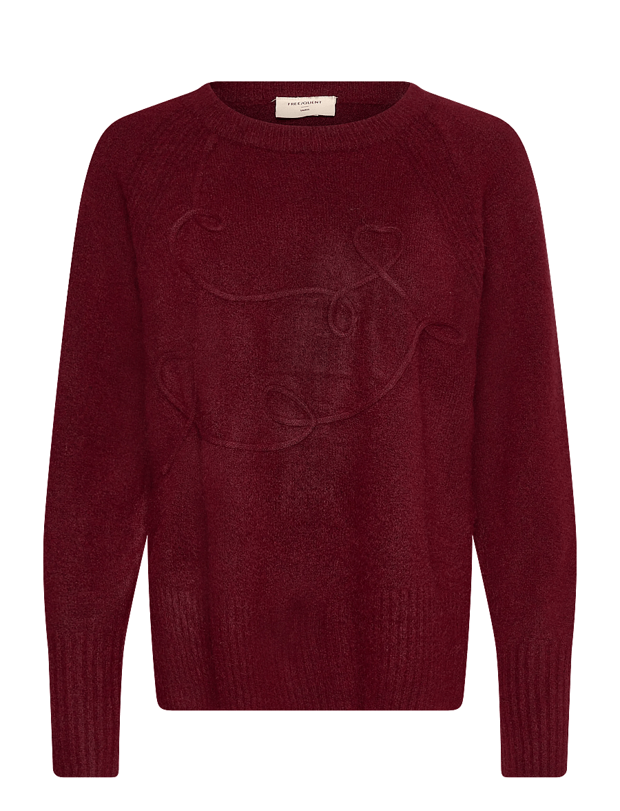 FREE/QUENT - FQGRSEVALIN-PULLOVER - kampsunid - port royale melange - 0