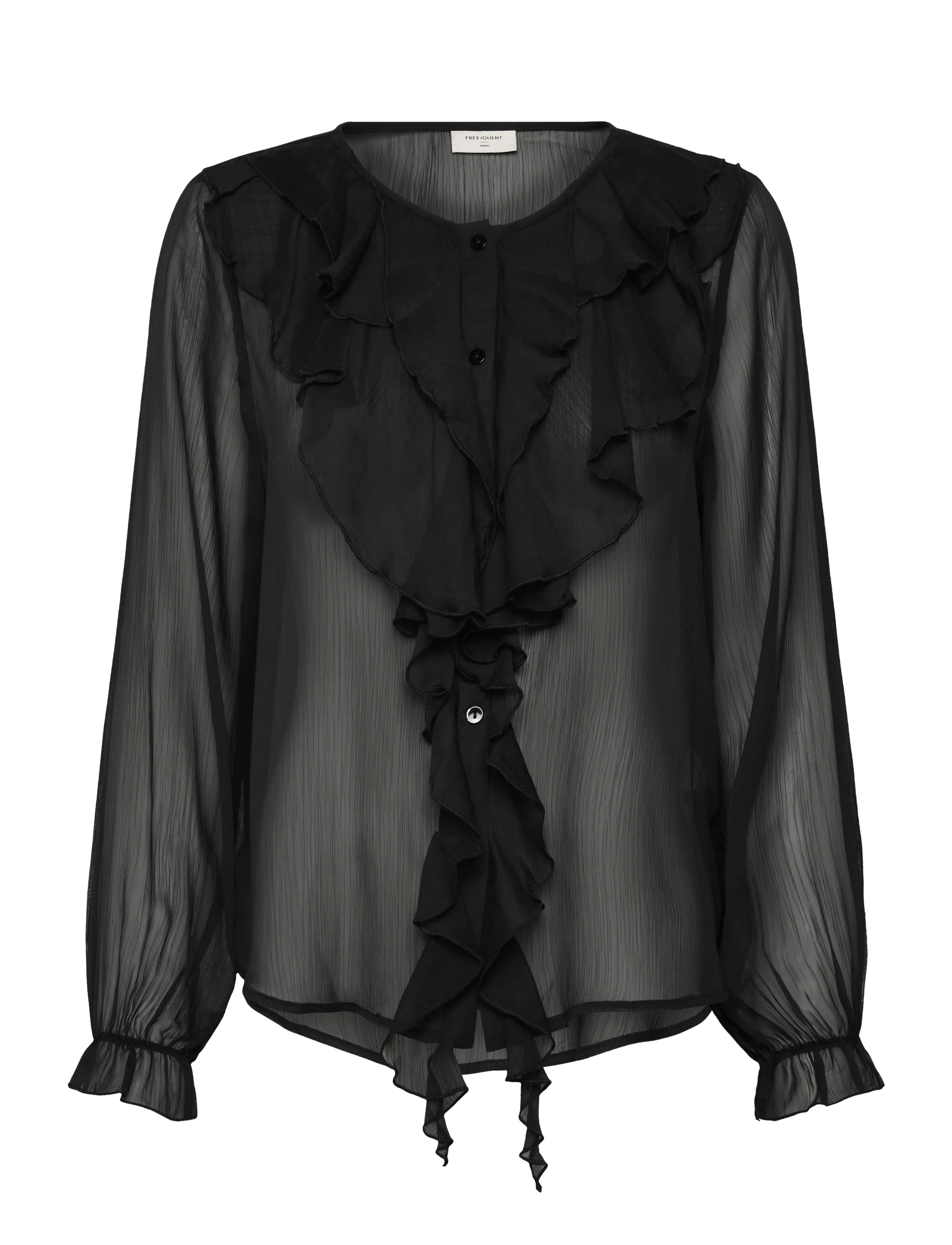 FREE/QUENT Fqditte-Bluse Schwarz - M - Damen