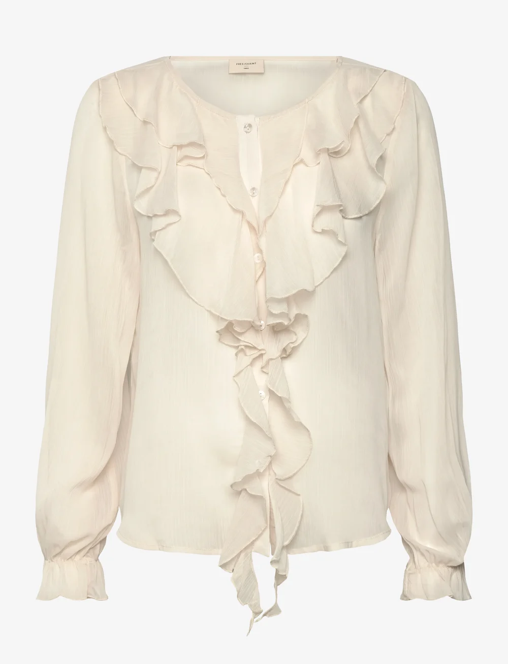 FREE/QUENT - FQDITTE-BLOUSE - pikkade varrukatega pluusid - moonbeam - 0