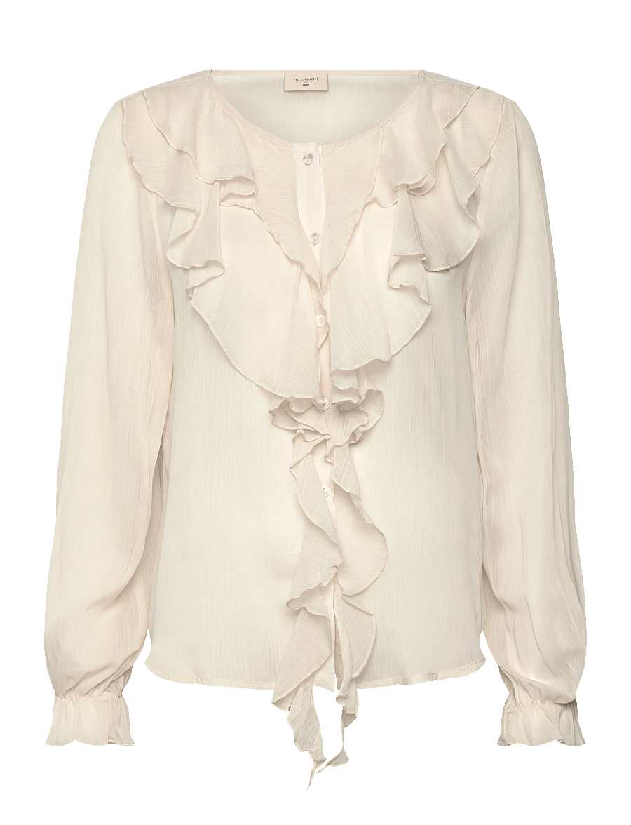 FREE/QUENT - FQDITTE-BLOUSE - langærmede bluser - moonbeam - 0