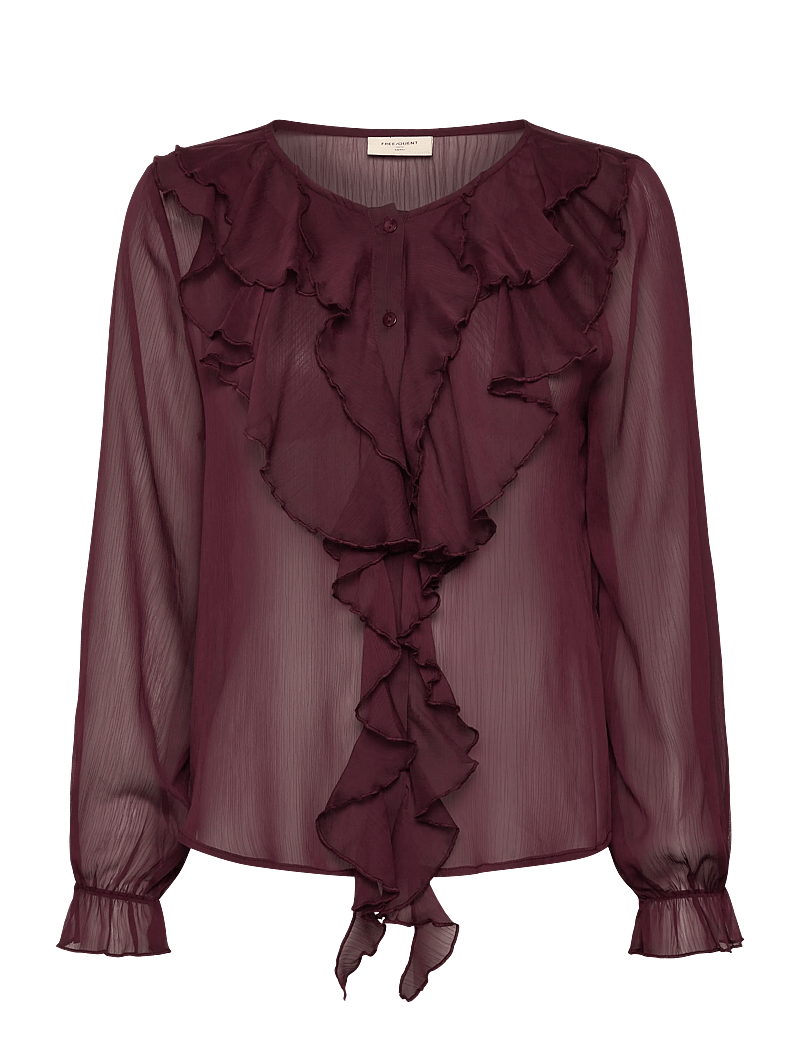 FREE/QUENT - FQDITTE-BLOUSE - långärmade blusar - port royale - 0