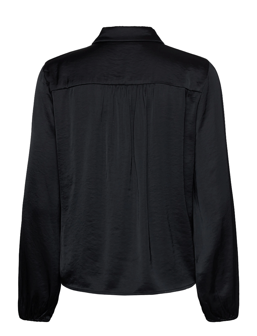 FREE/QUENT - FQDOVE-BLOUSE - langærmede bluser - black - 1