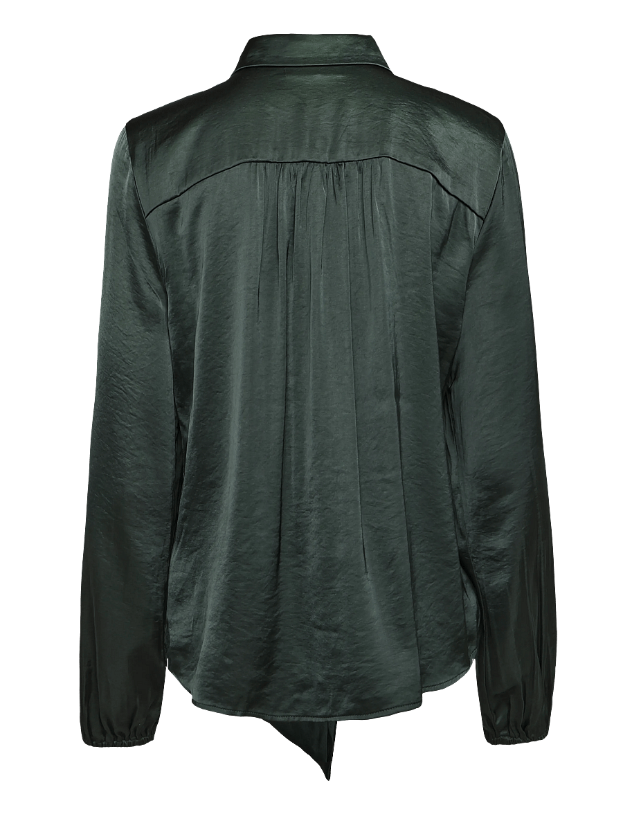 FREE/QUENT - FQDOVE-BLOUSE - langærmede bluser - deep forest - 1
