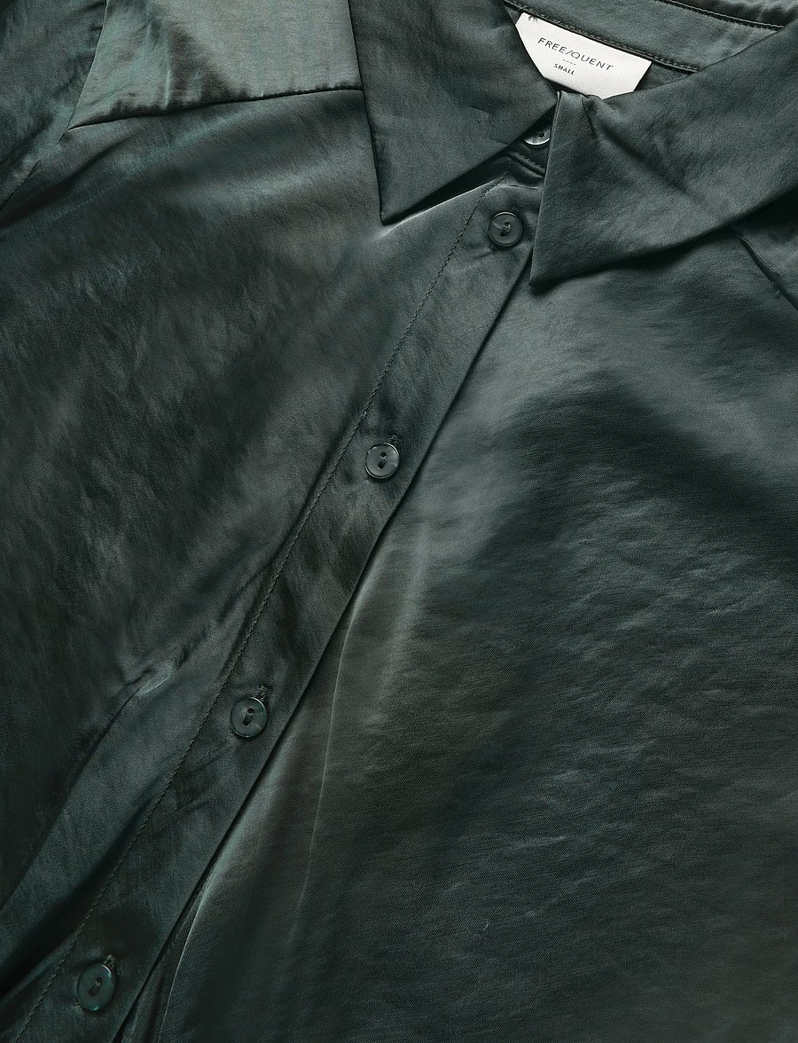FREE/QUENT - FQDOVE-BLOUSE - langærmede bluser - deep forest - 2