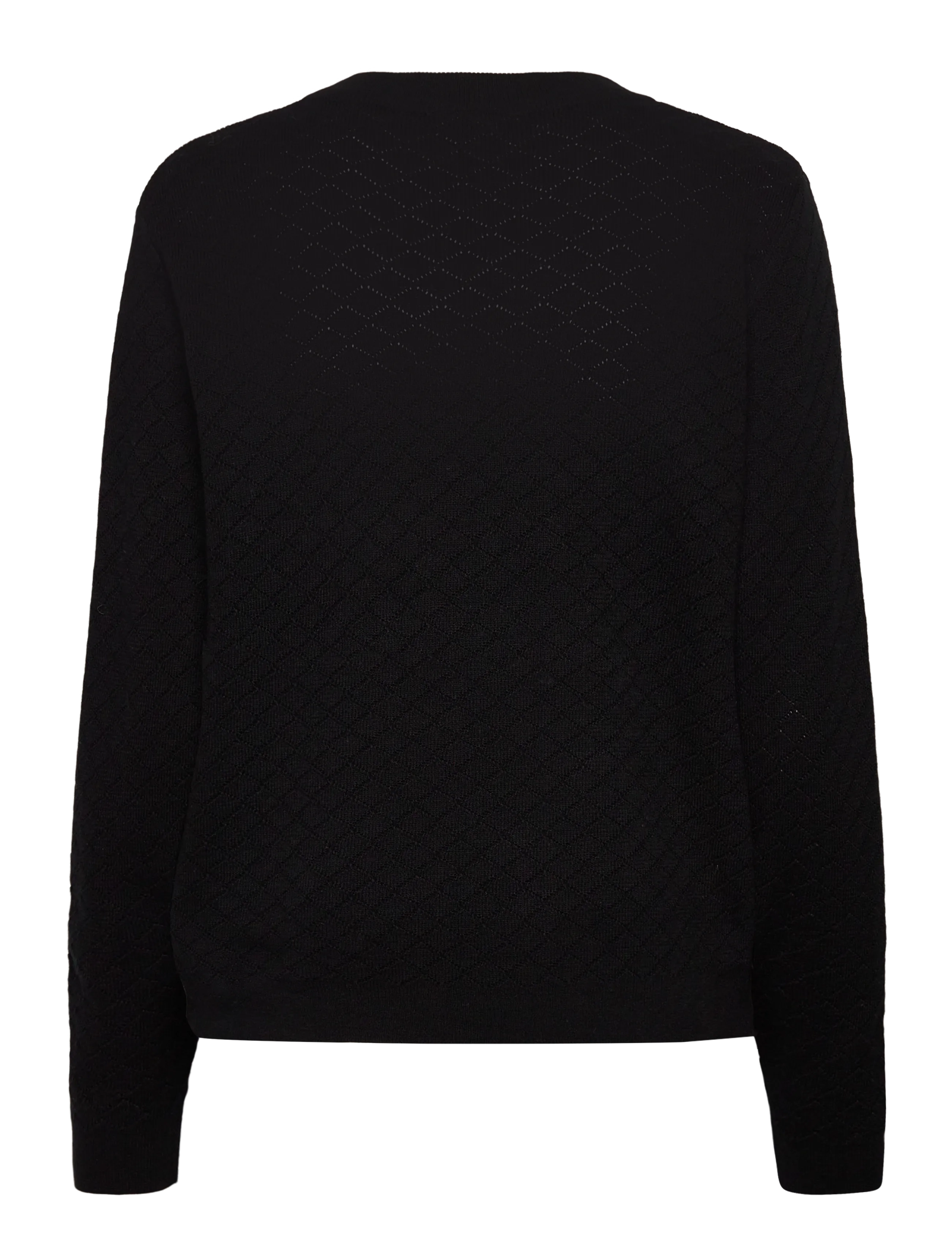 FREE/QUENT - Pullover from Freequent in a soft, fine-knit material. The pullover has a simple - pullover - black - 1