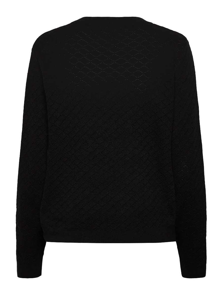 FREE/QUENT - FQDODO-PULLOVER - jumpers - black - 1
