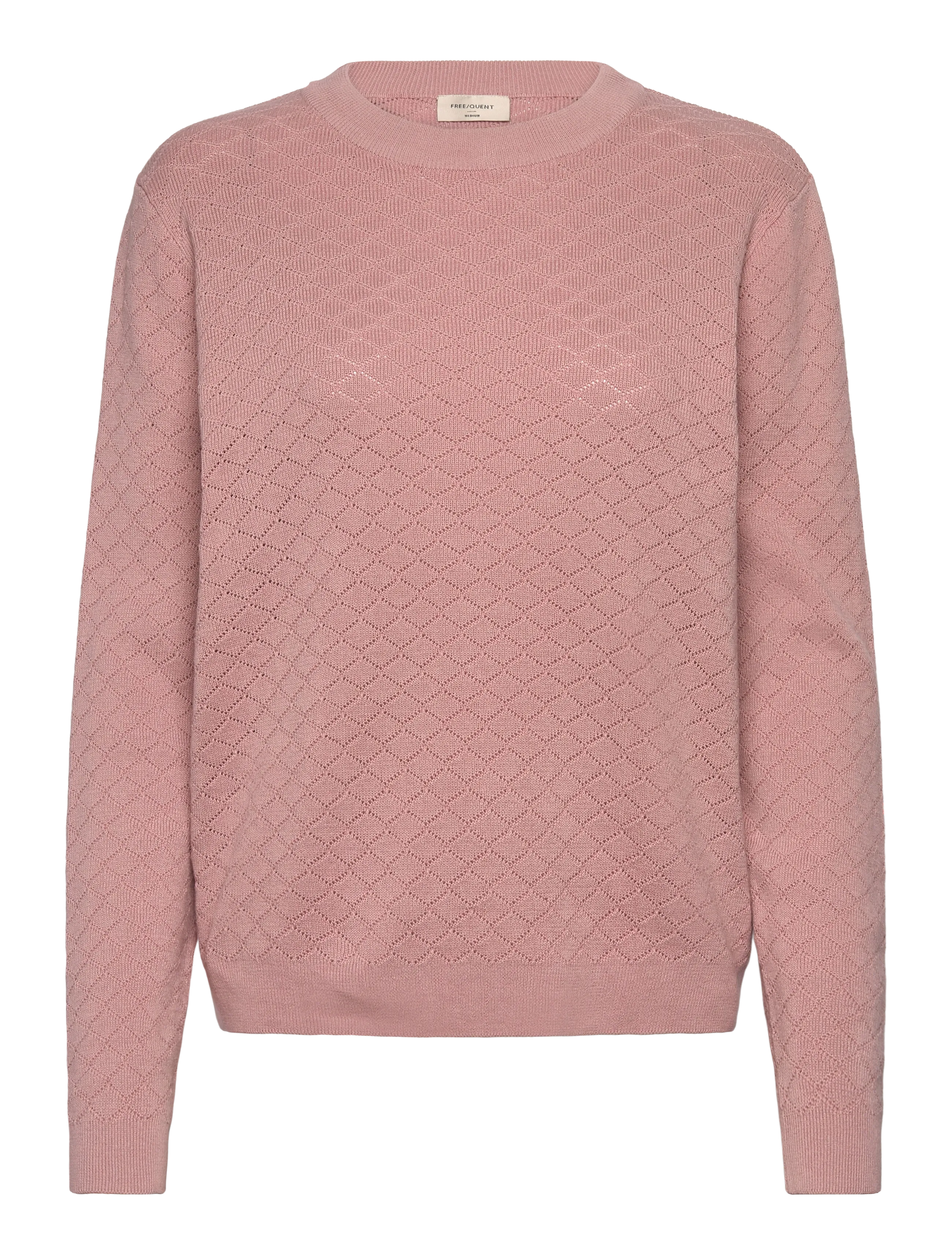 Pullover from Freequent in a soft, fine-knit material. The pullover has a simple - PALE MAUVE