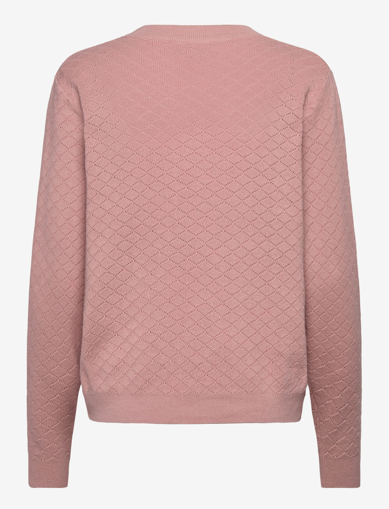 FREE/QUENT - Pullover from Freequent in a soft, fine-knit material. The pullover has a simple - striktrøjer - pale mauve - 2