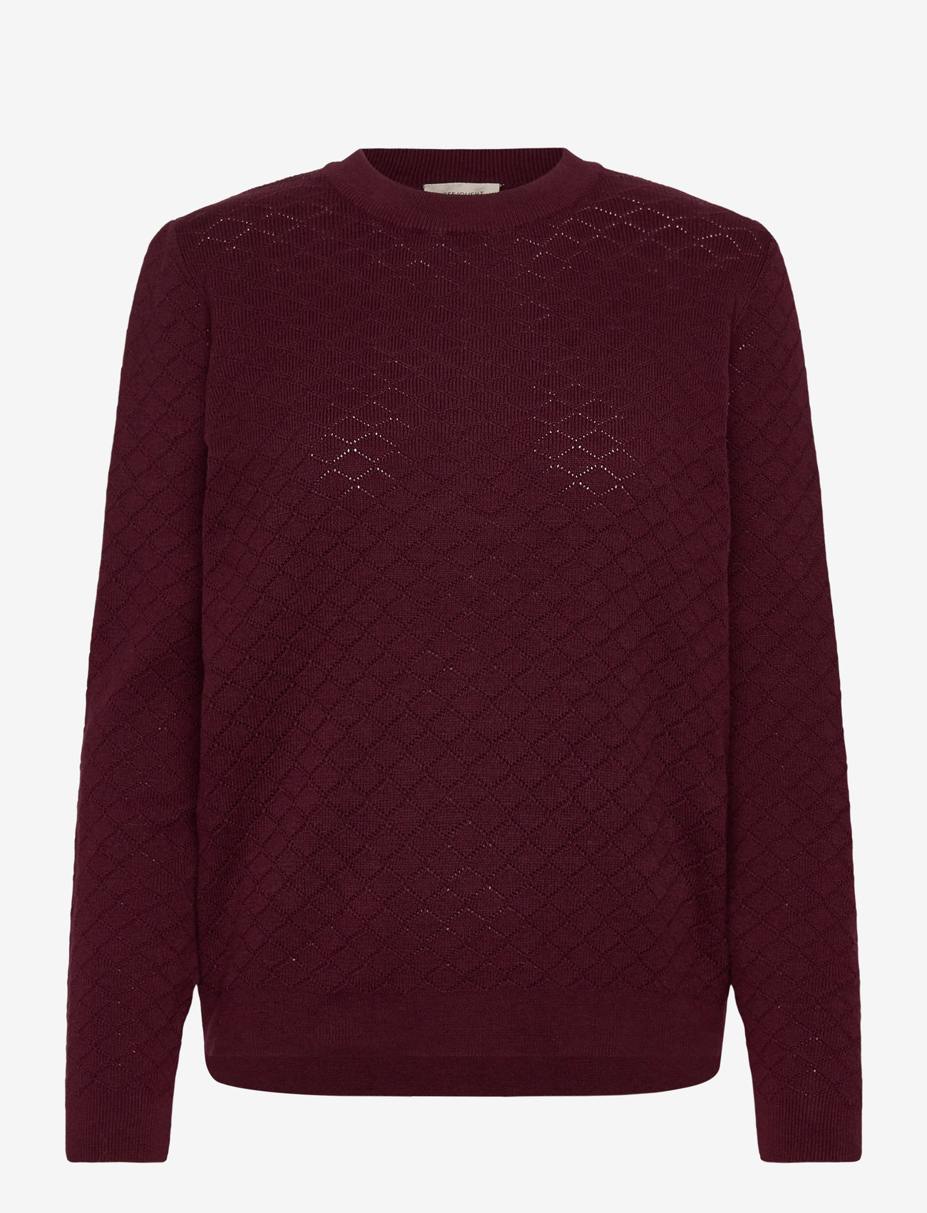 FREE/QUENT - Pullover from Freequent in a soft, fine-knit material. The pullover has a simple - stickade tröjor - port royale - 0