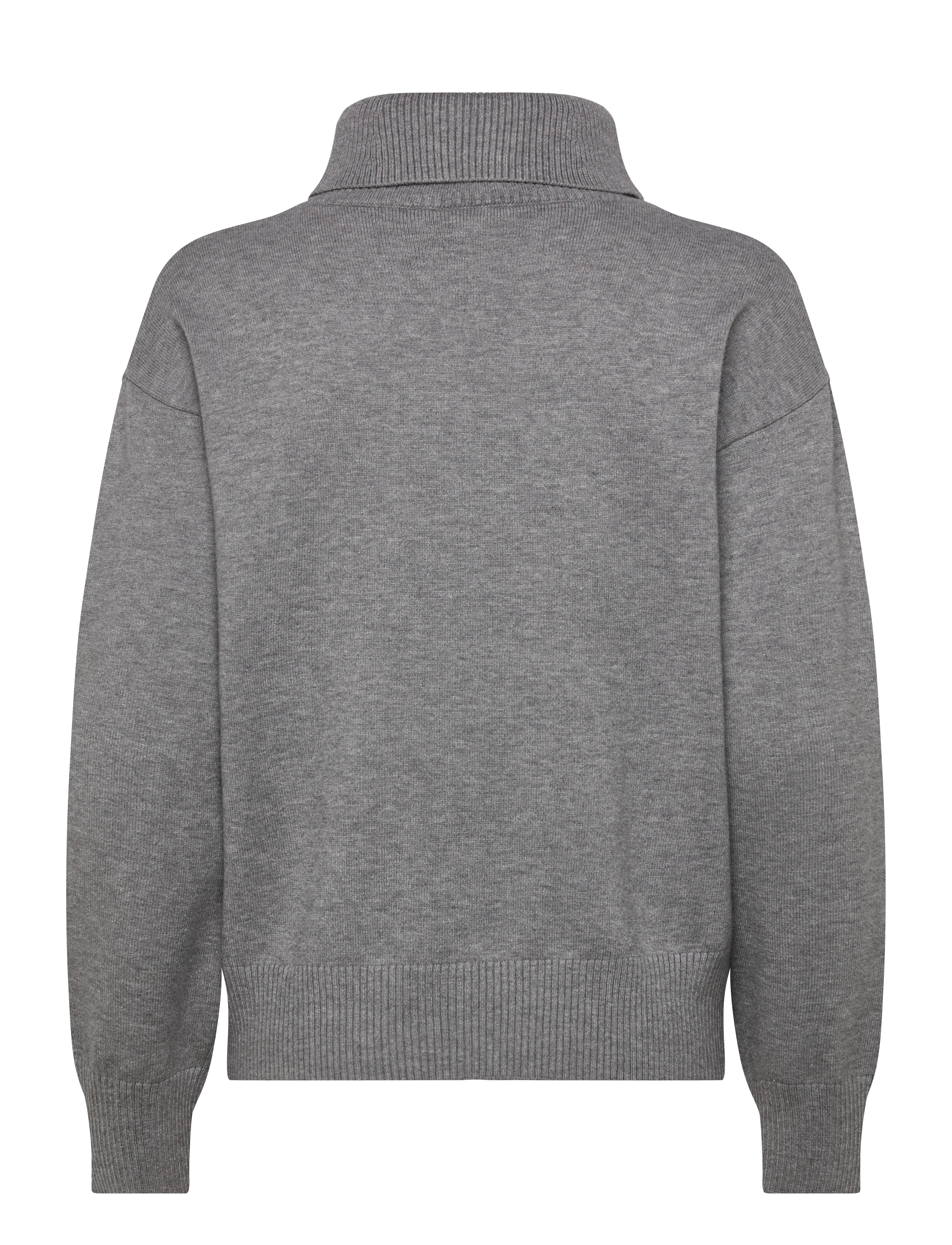 FREE/QUENT - FQCLAURA-PULLOVER - swetry - medium grey mlg. - 2