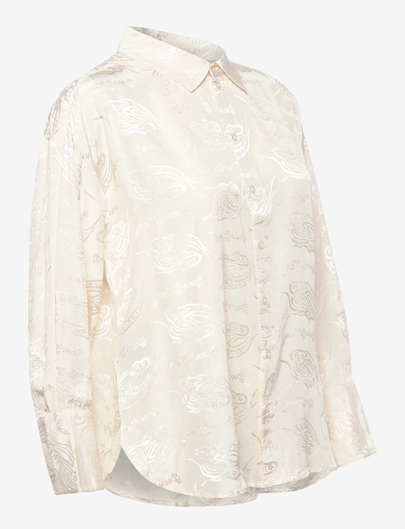 FREE/QUENT - Shirt from Freequent in a light material with allover print. The shirt has a sim - pikkade varrukatega pluusid - moonbeam - 2