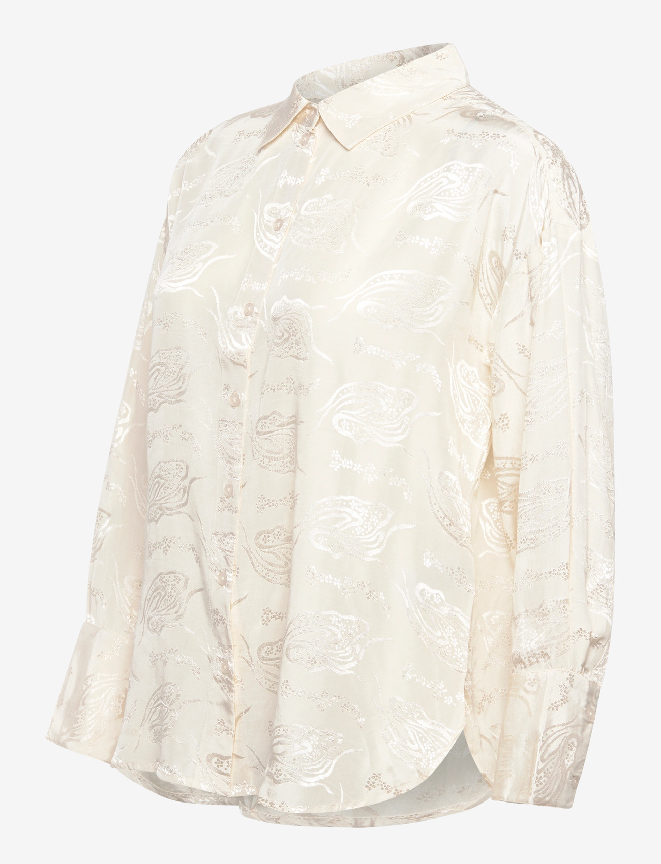 FREE/QUENT - Shirt from Freequent in a light material with allover print. The shirt has a sim - pikkade varrukatega pluusid - moonbeam - 3