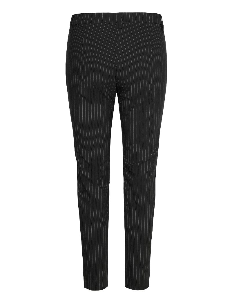 FREE/QUENT - FQREX-PANTS - raka byxor - black w. star off-white - 1
