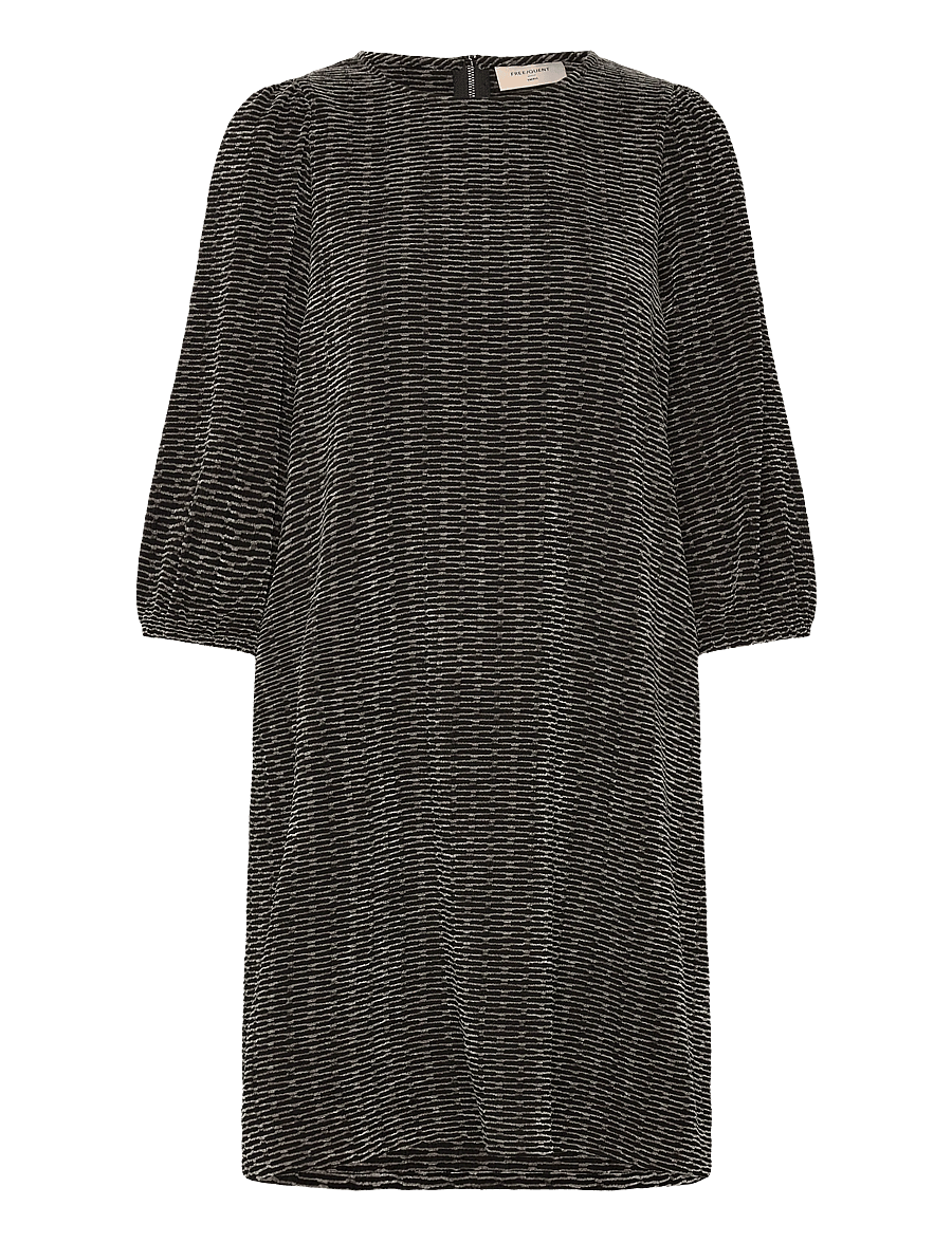 FREE/QUENT - Dress - kurze kleider - black w. moonbeam - 0