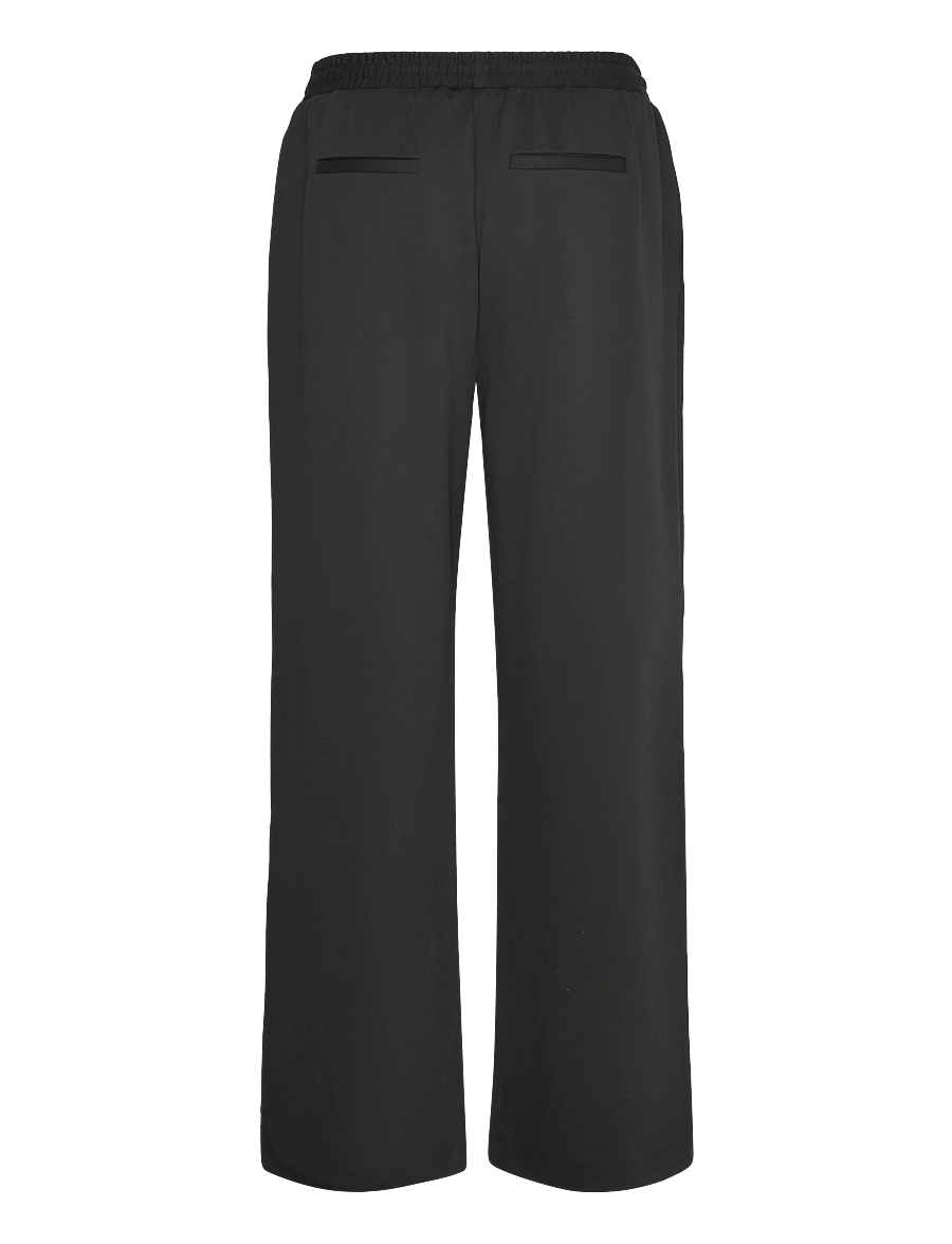 FREE/QUENT - FQNANNI-PANTS - hosen mit weitem bein - black - 2
