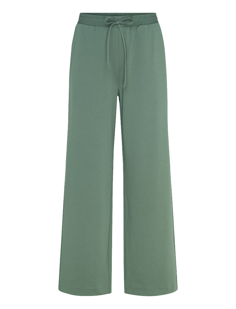 FREE/QUENT - FQNANNI-PANTS - hosen mit weitem bein - dark forest - 1
