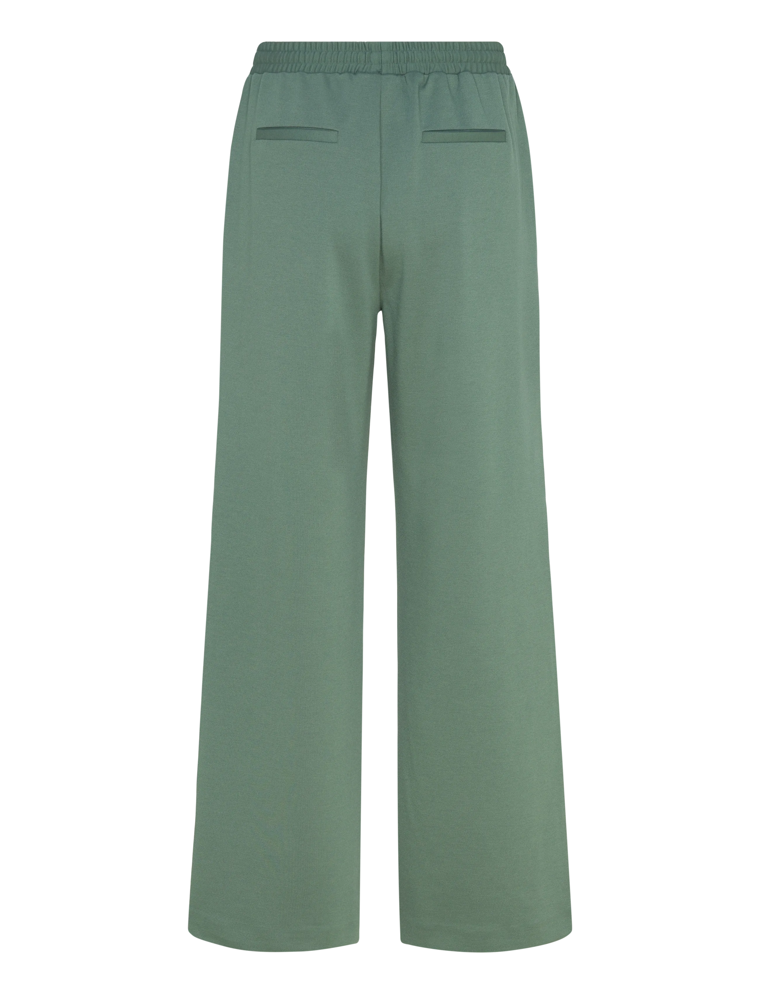 FREE/QUENT - FQNANNI-PANTS - wide leg trousers - dark forest - 2
